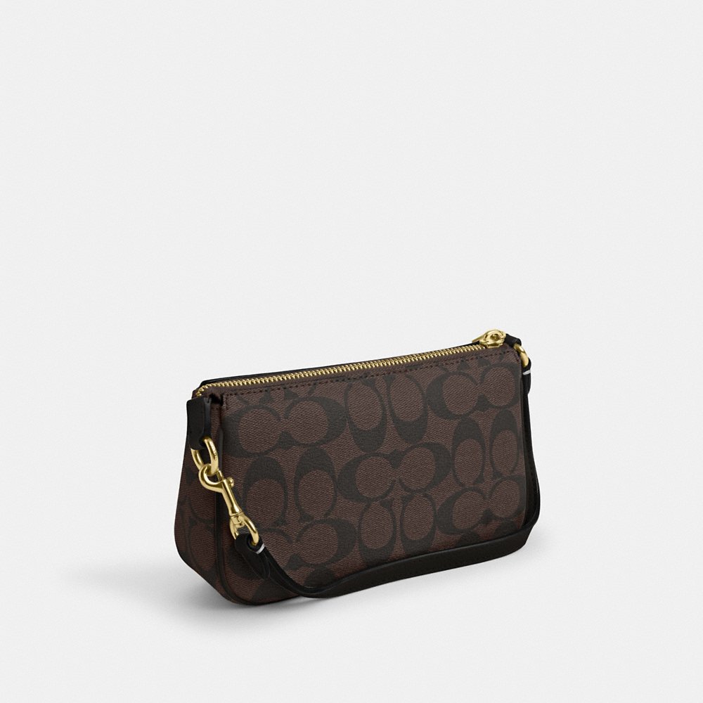 AUCTION COACH Nolita 19 In Signature Canvas in Brown/Black (CS442)