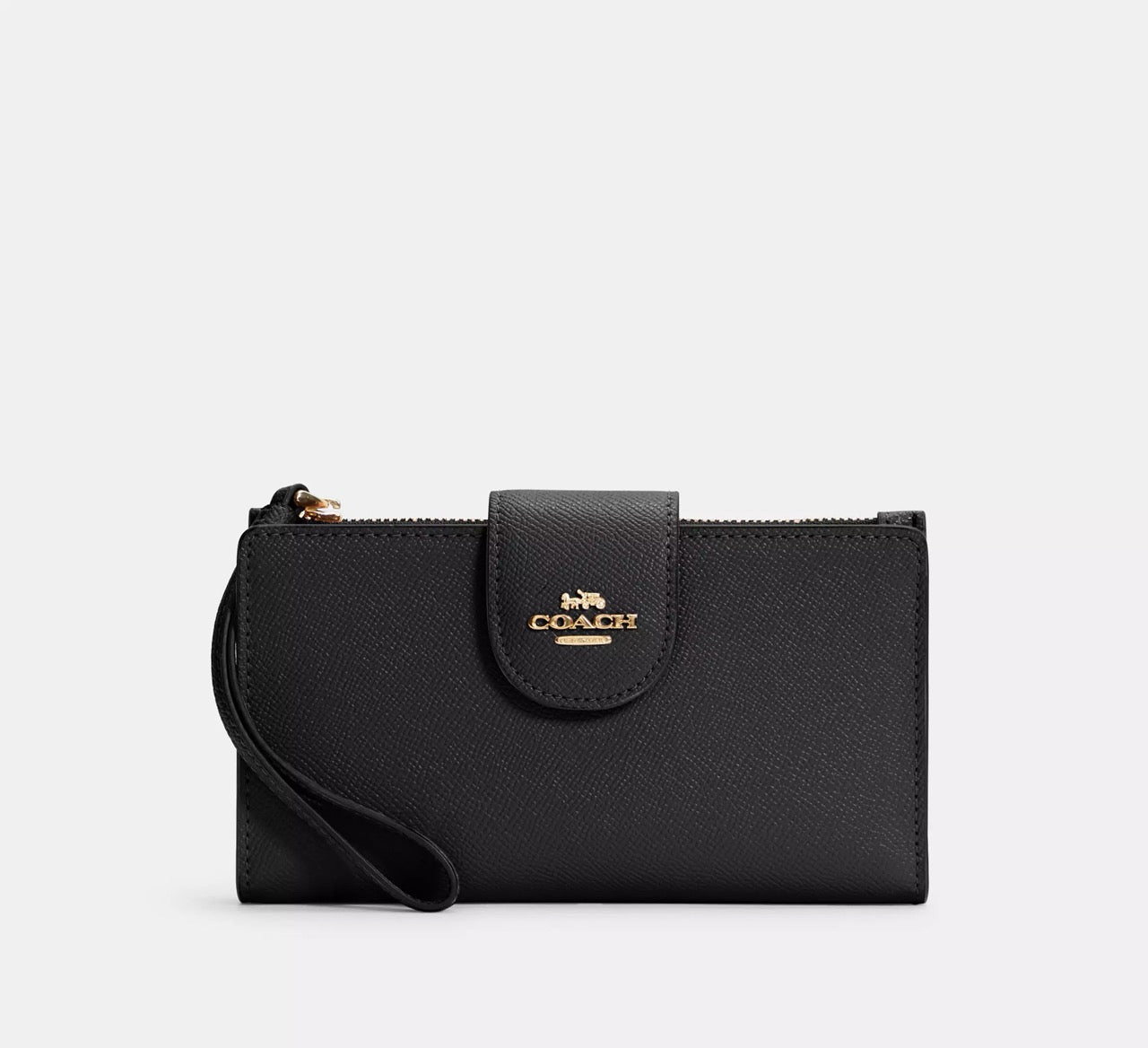 [INCOMING ETA 30 DAYS] COACH Phone Wallet in Black (CS441)