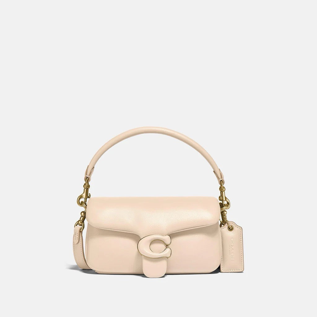 [INCOMING ETA 30 DAYS] COACH Pillow Tabby Shoulder Bag 18 in Ivory (C3880)