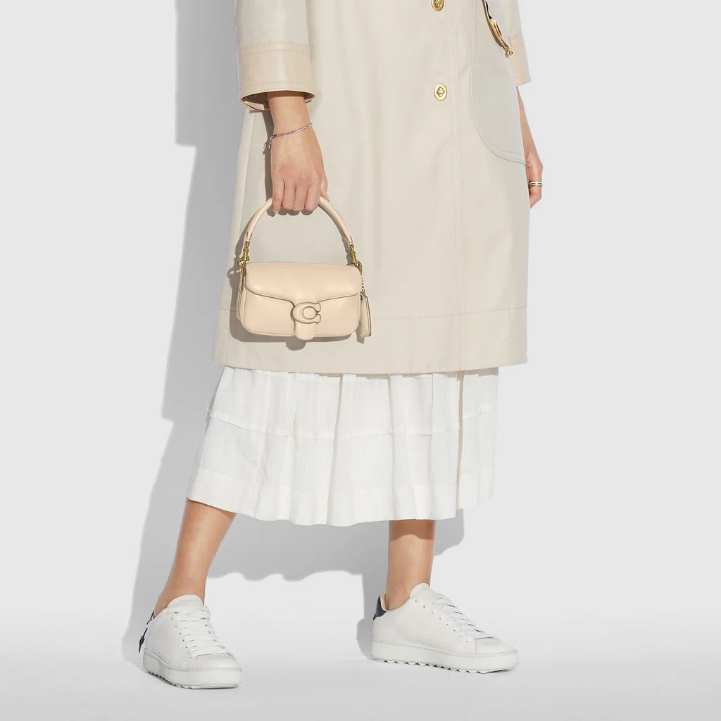 [INCOMING ETA 30 DAYS] COACH Pillow Tabby Shoulder Bag 18 in Ivory (C3880)