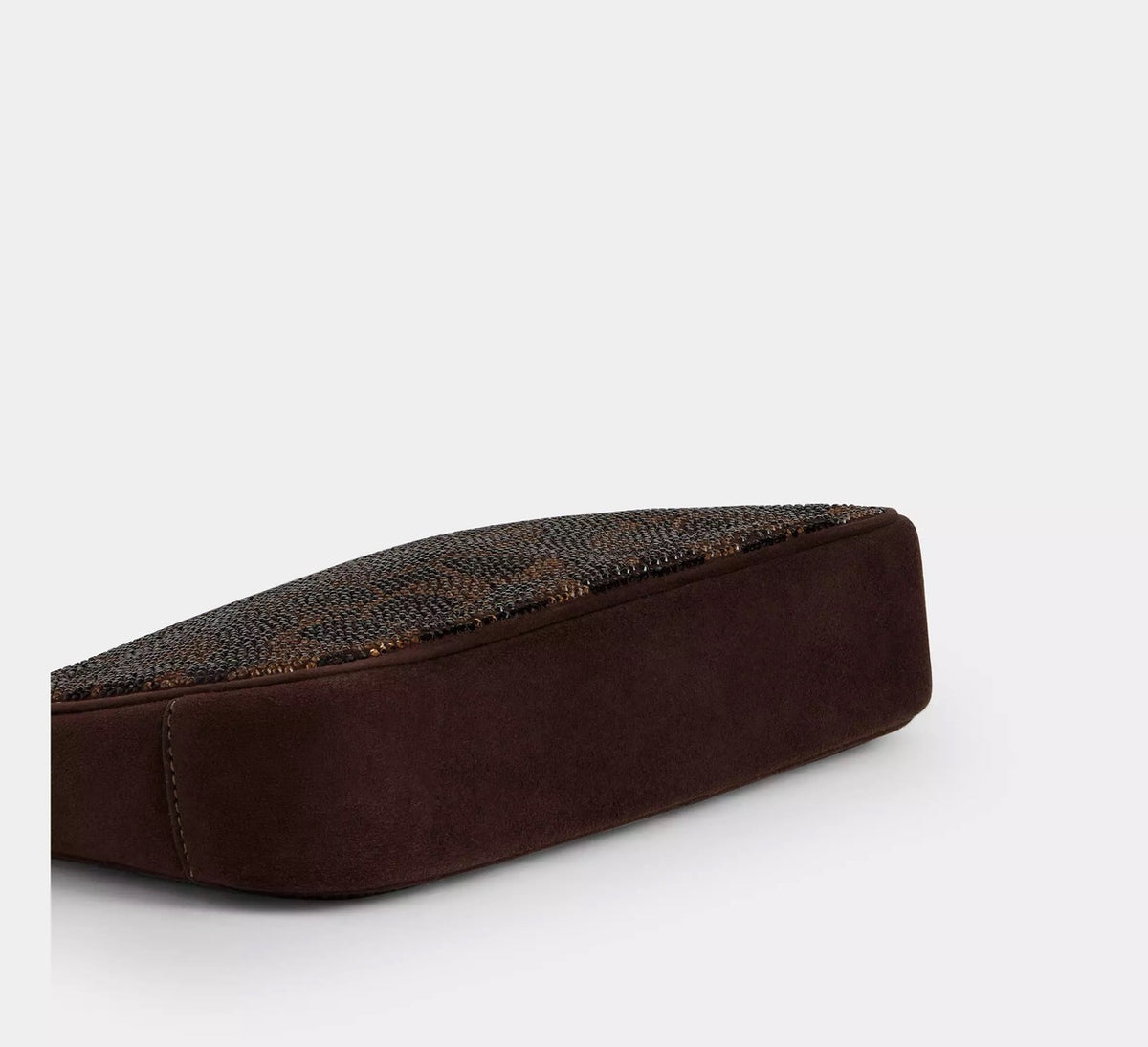 [INCOMING ETA 30 DAYS] Coach Plaza Bag With Crystal Signature in Dark Chocolate (CFT38)