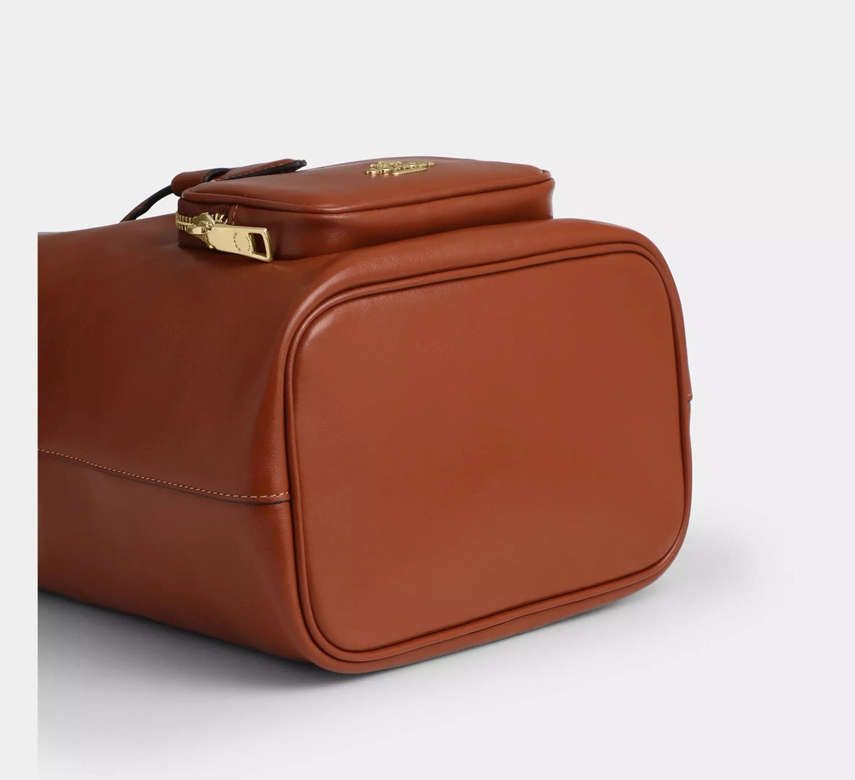[WEB EXCLUSIVE][READY STOCK MY] Coach Rowan Bucket Bag With Pocket in Cinnamon (CES95)