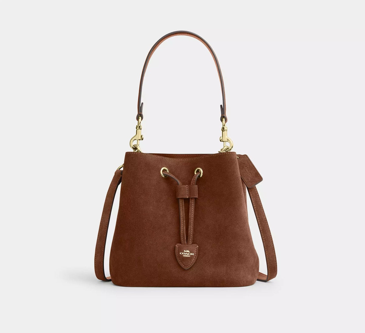 [WEB EXCLUSIVE][READY STOCK MY] Coach Rowan Bucket Bag in Warm Brown (CFP33)