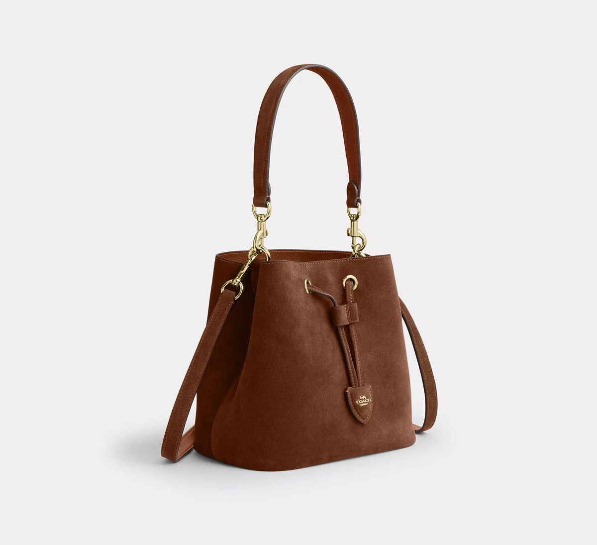 [WEB EXCLUSIVE][READY STOCK MY] Coach Rowan Bucket Bag in Warm Brown (CFP33)