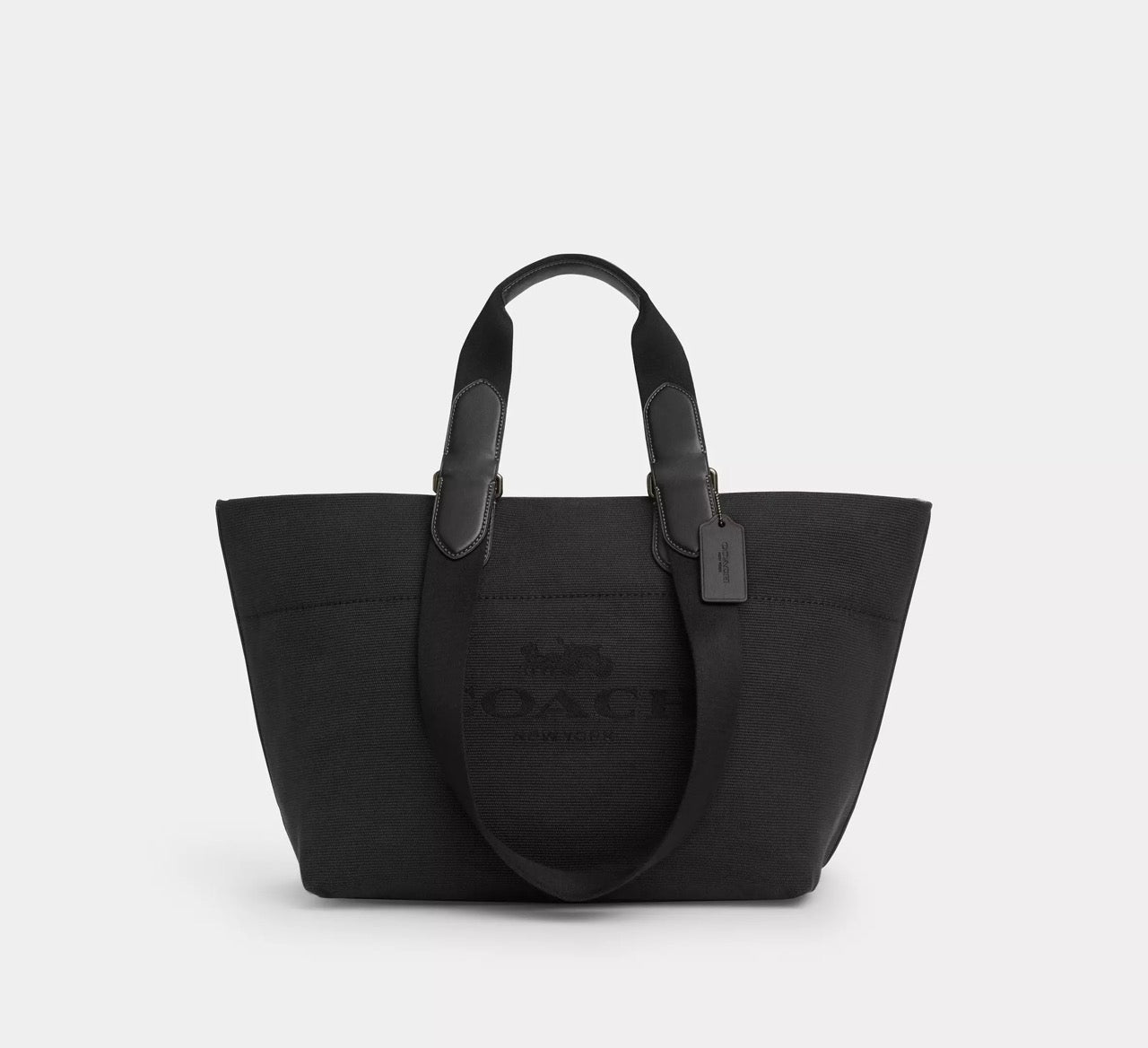 [READY STOCK MY] COACH Small Tour Tote Bag in Black Multi (CCG39)