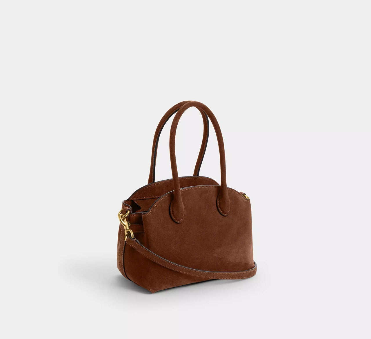 [READY STOCK MY] COACH Soft Empire Carryall Bag 21 in Warm Brown (CDZ46)