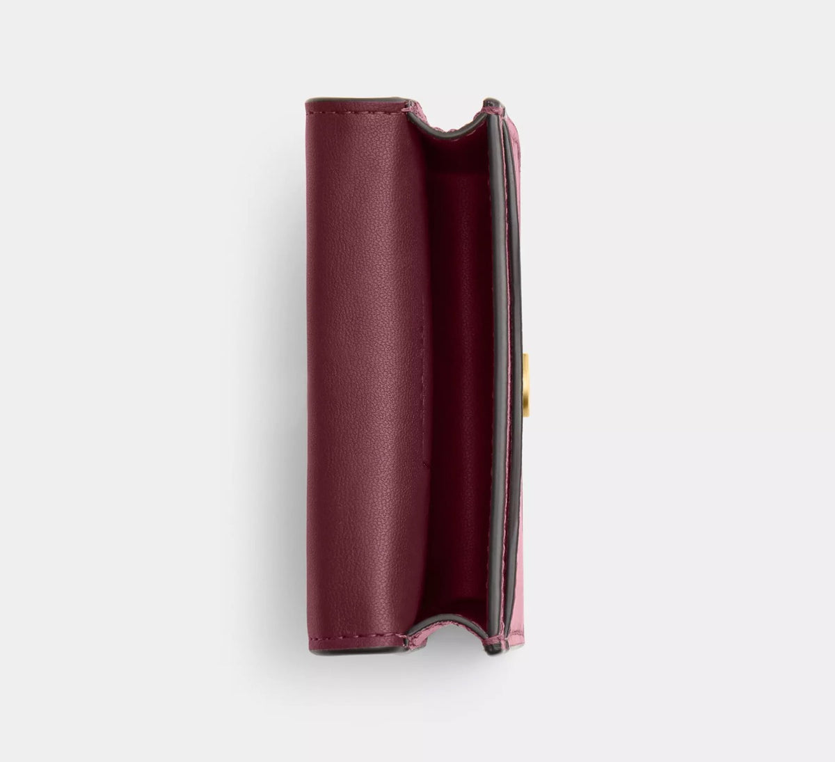 [WEB EXCLUSIVE][INCOMING ETA 30 DAYS] Coach Tabby Card Case in Dark Cherry (CGM78)