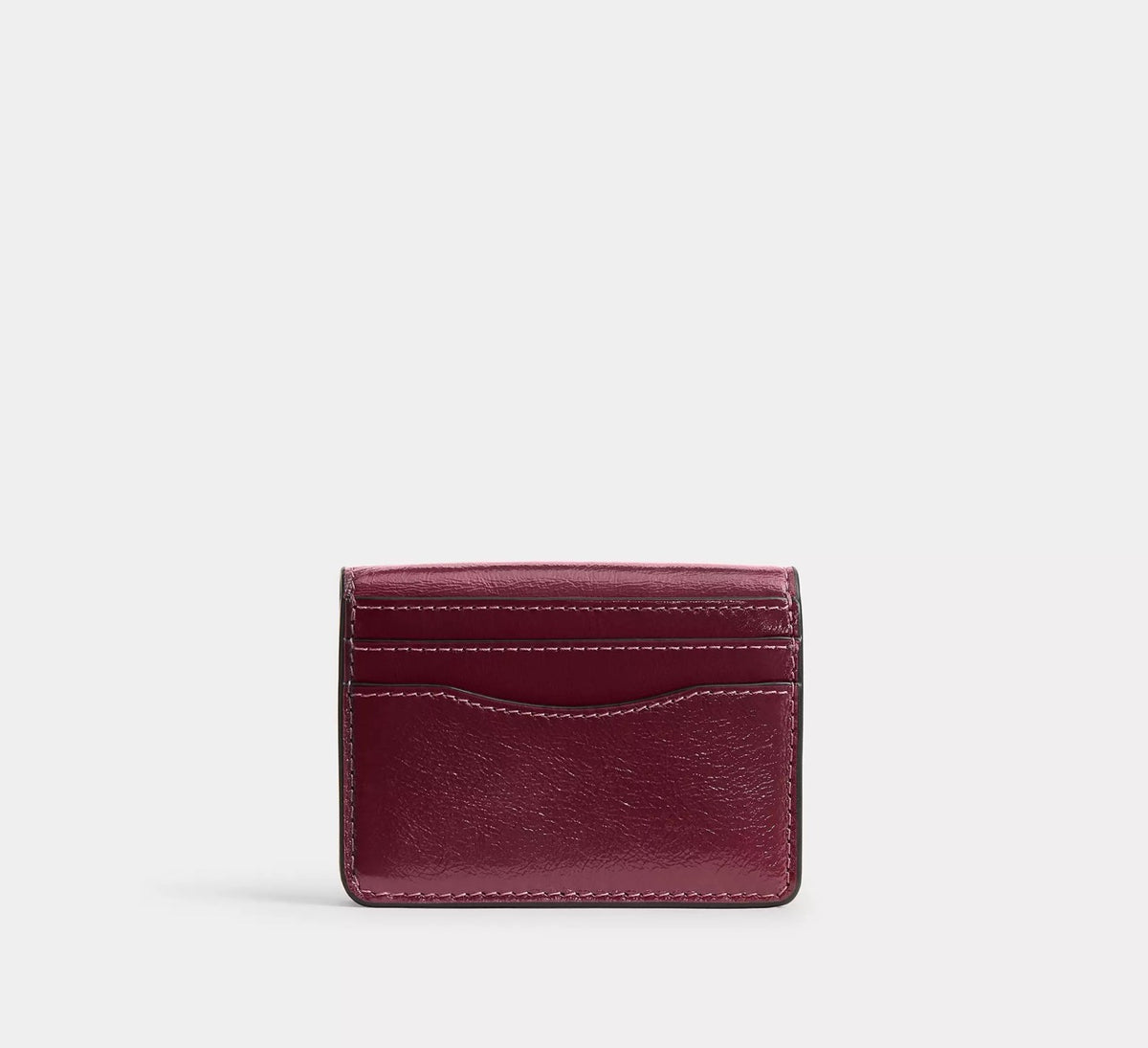 [WEB EXCLUSIVE][INCOMING ETA 30 DAYS] Coach Tabby Card Case in Dark Cherry (CGM78)