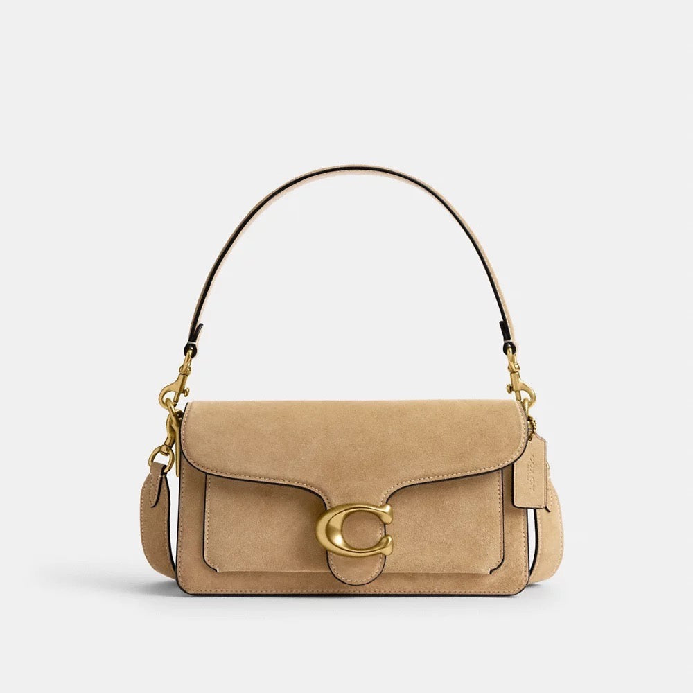 [READY STOCK MY] COACH Tabby Shoulder Bag 26 in Sand (CY930)