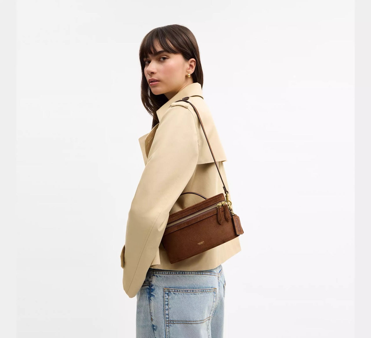 [READY STOCK MY] COACH Trail Bag in Warm Brown (CDZ11)