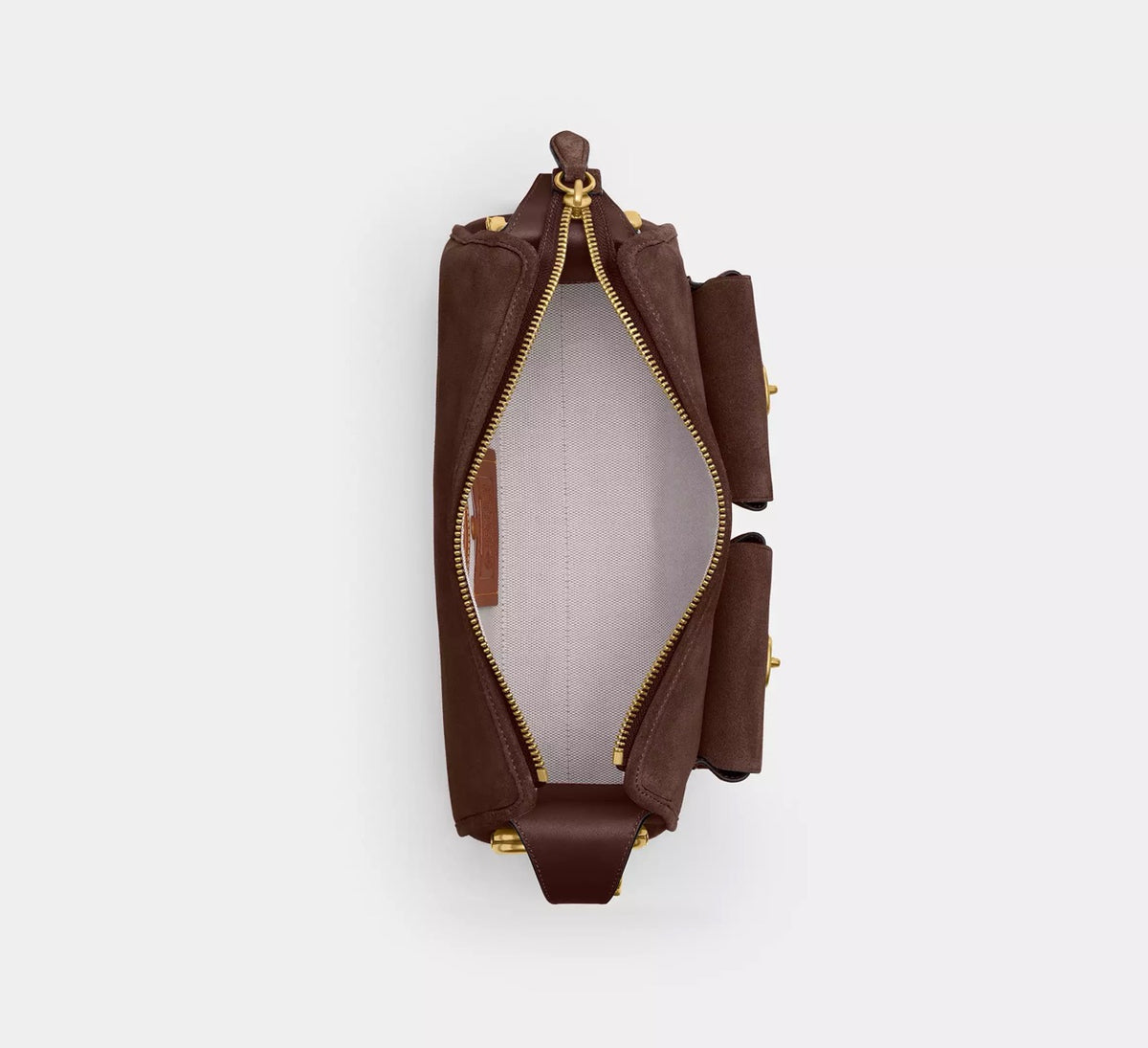 [INCOMING ETA 30 DAYS] Coach Turnlock Haversack Bag 27 in Dark Chocolate (CFQ59)