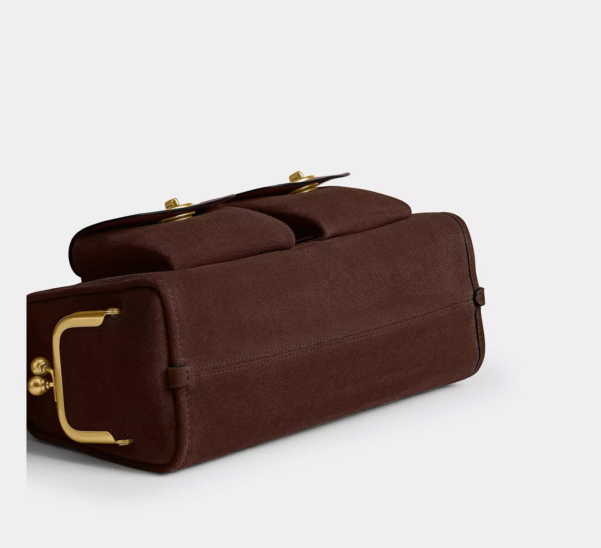 [INCOMING ETA 30 DAYS] Coach Turnlock Haversack Bag 27 in Dark Chocolate (CFQ59)