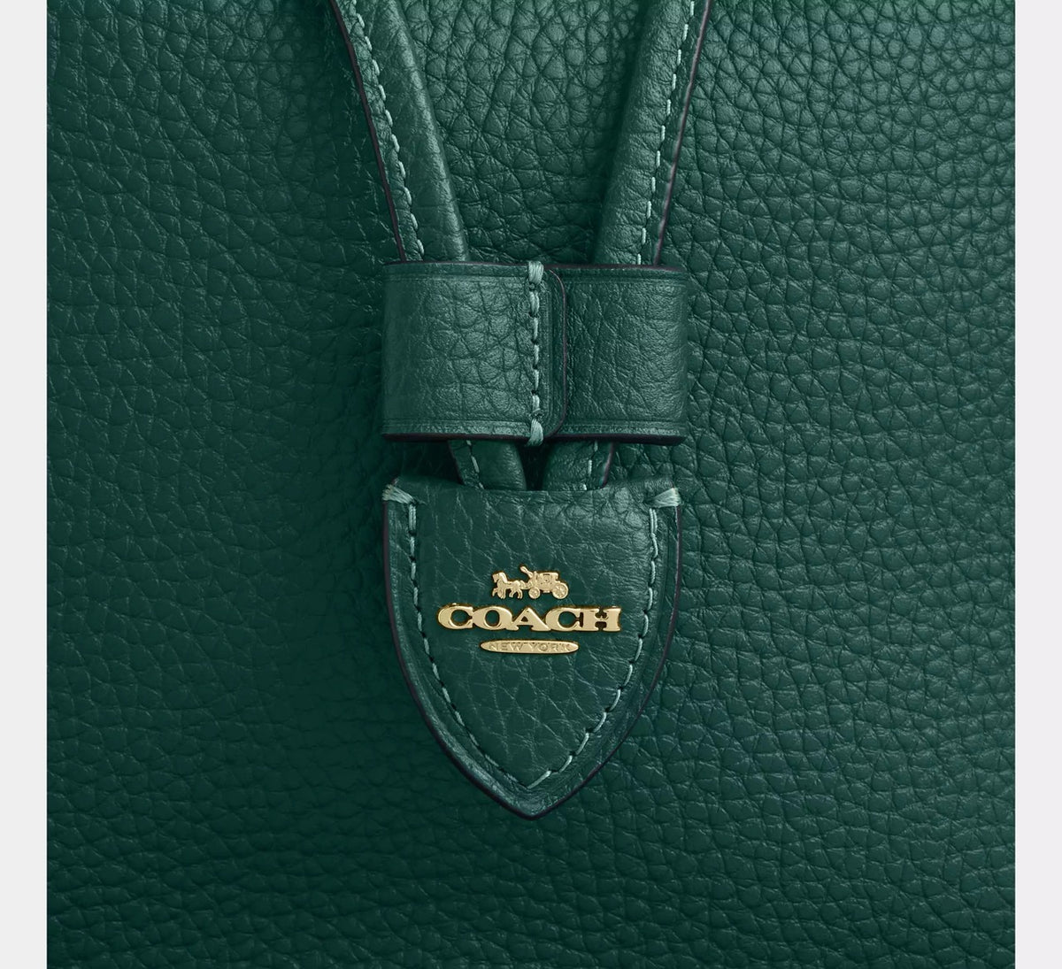 [WEB EXCLUSIVE][READY STOCK MY] Coach Rowan Bucket Bag in Emerald (CBH06)