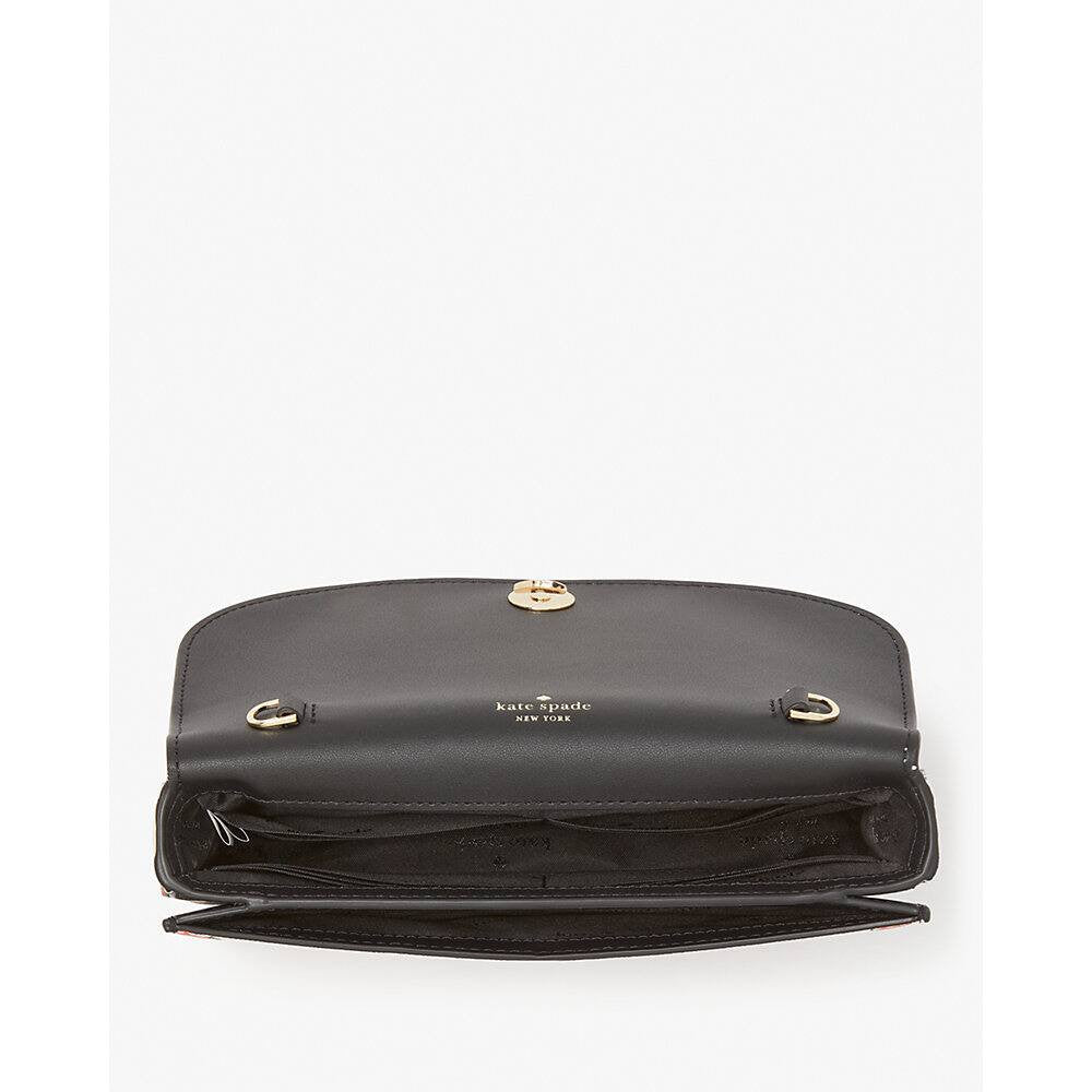 Kate spade black crossbody with online chain