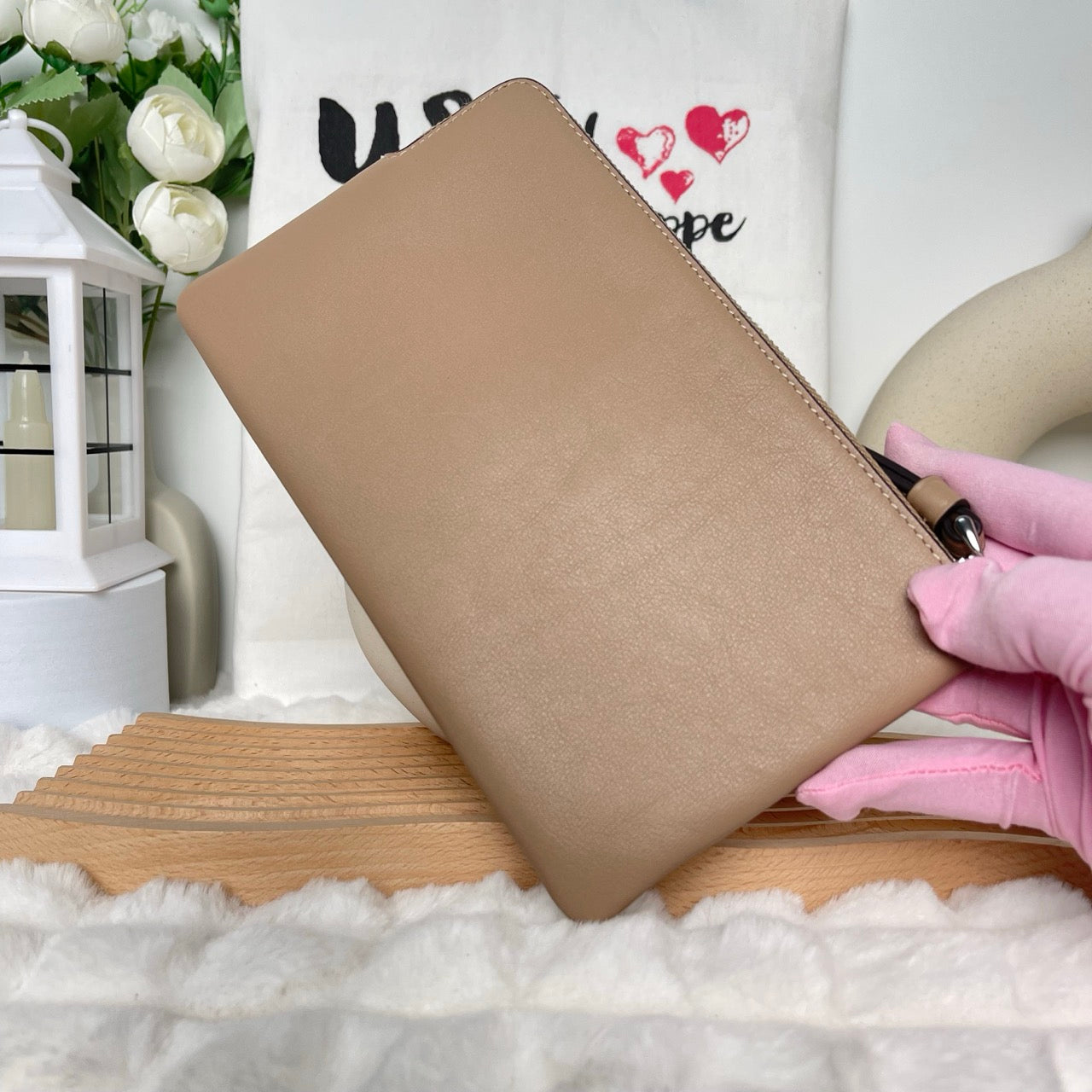 Coach Bag Malaysia | Coach Large Corner Zip Wristlet in