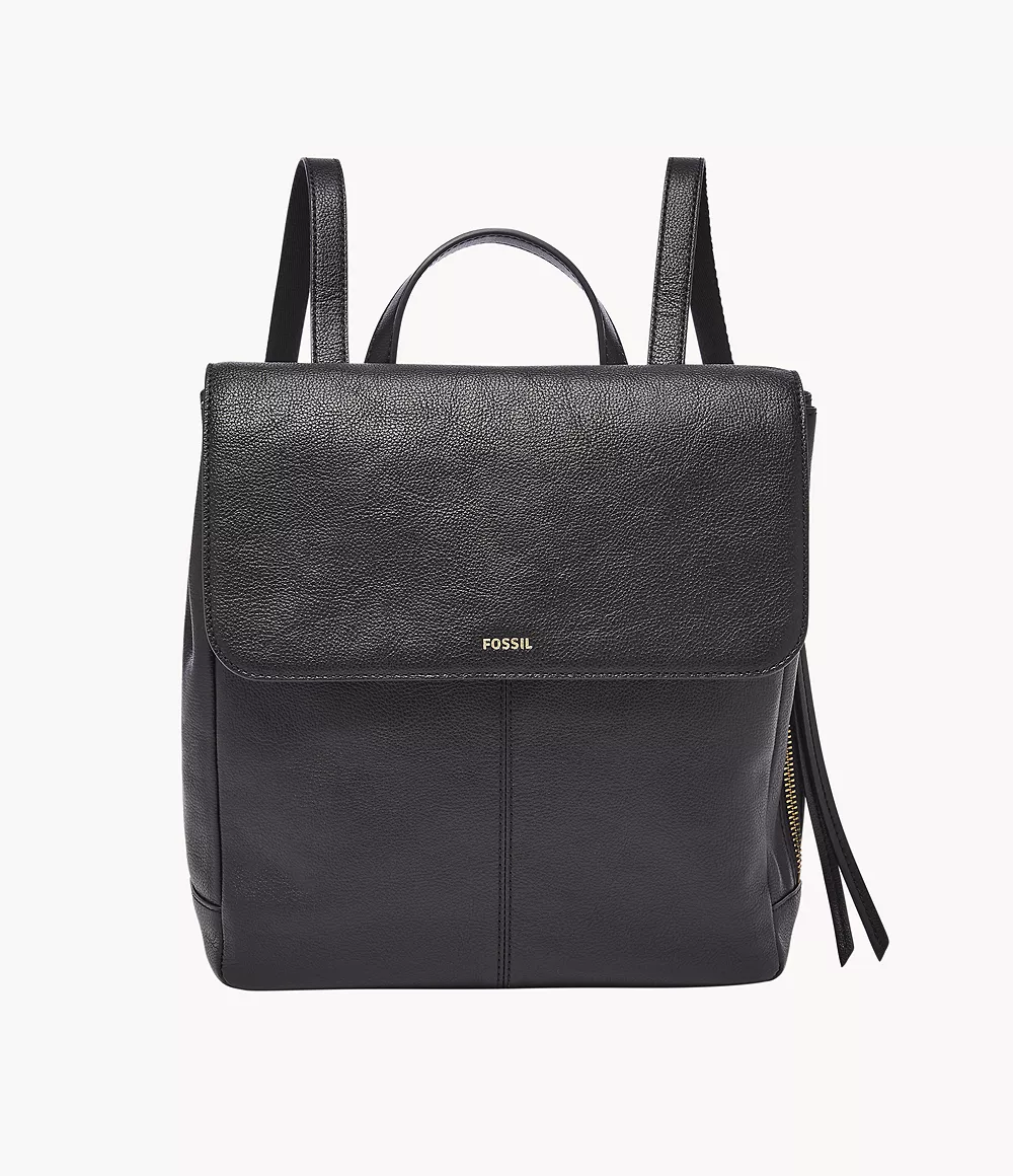 [INCOMING STOCK ETA END NOV 2024] Fossil Claire Backpack in Black (SHB1932001)