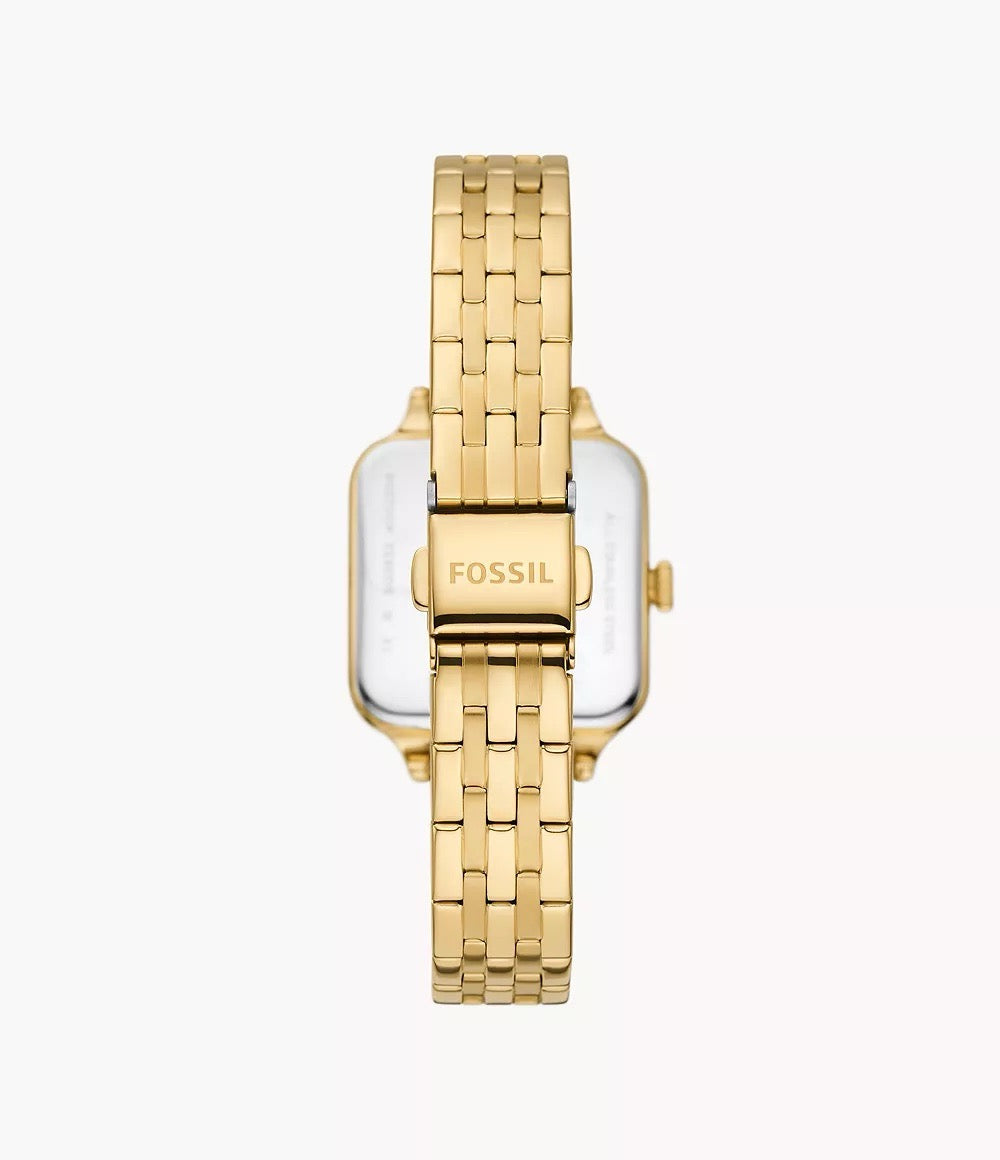 Fossil Colleen Three-Hand Gold-Tone Stainless Steel Watch in Gold (BQ3832)