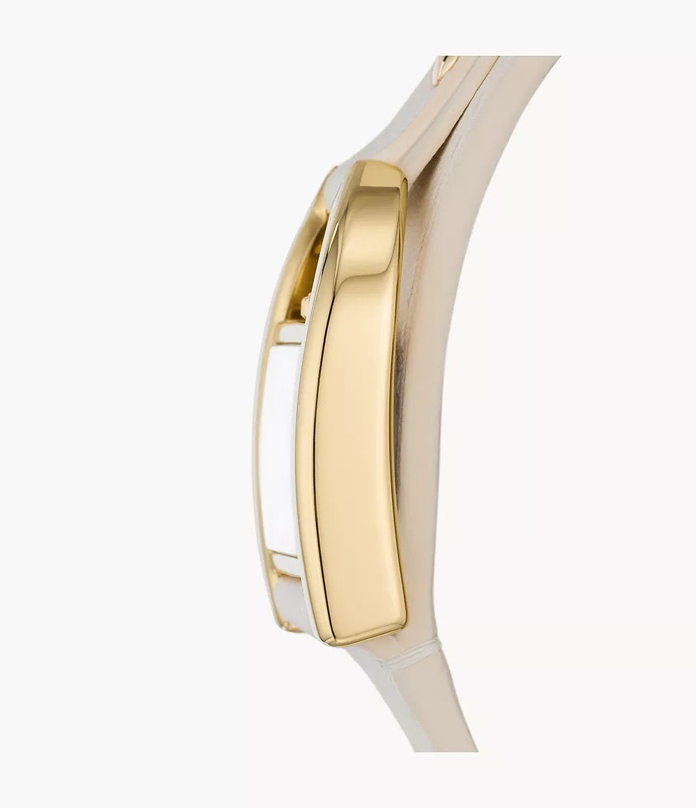 [READY STOCK MY] FOSSIL Harwell Three-Hand Nude LiteHide™ Leather Watch (ES5280)