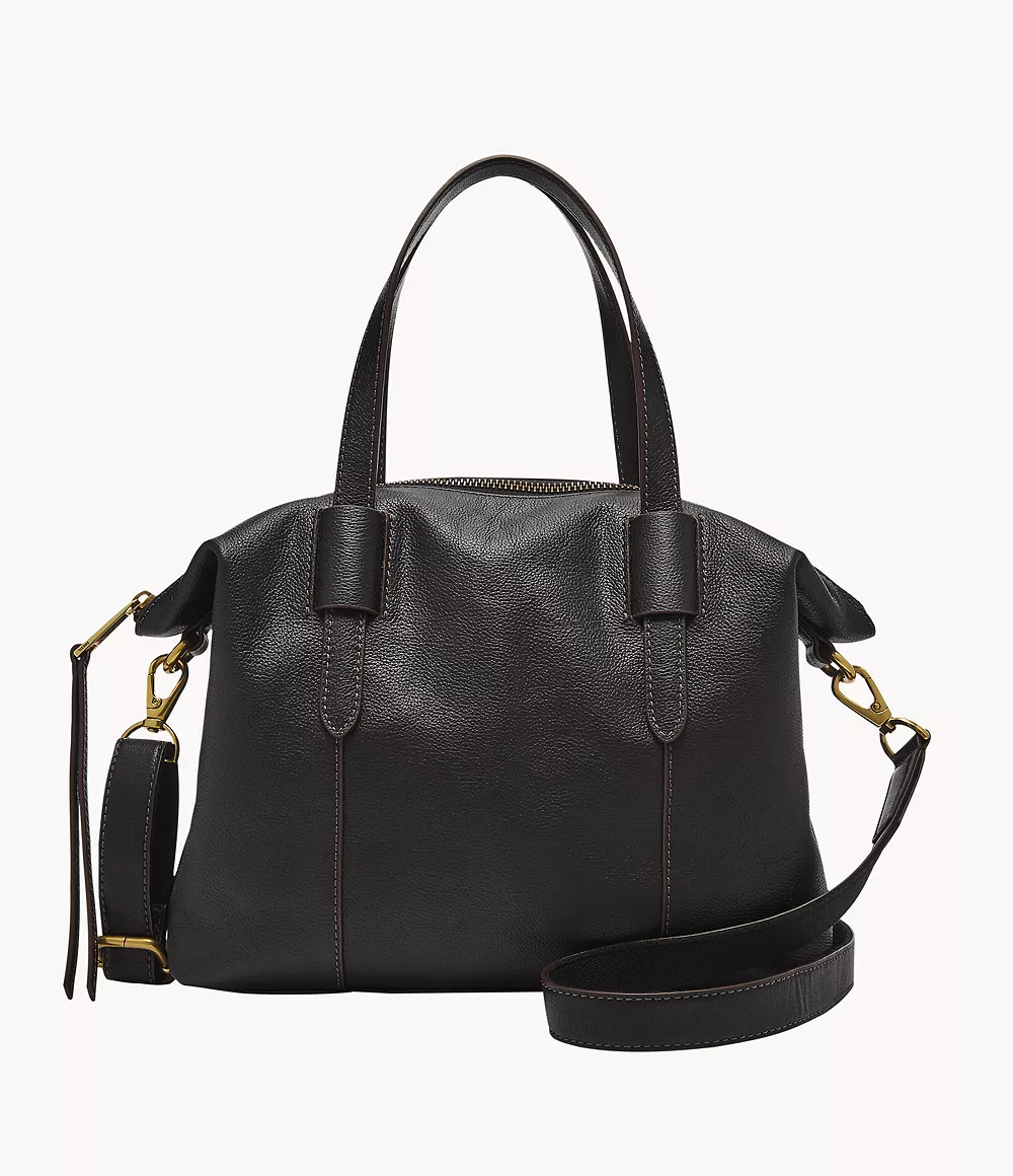 Fossil Skylar Satchel in Black (SHB2657001)