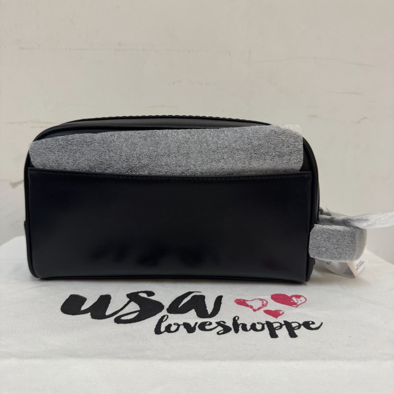 [AUCTION][READY STOCK MY] COACH Men Small Travel Kit in Black (CAT30)