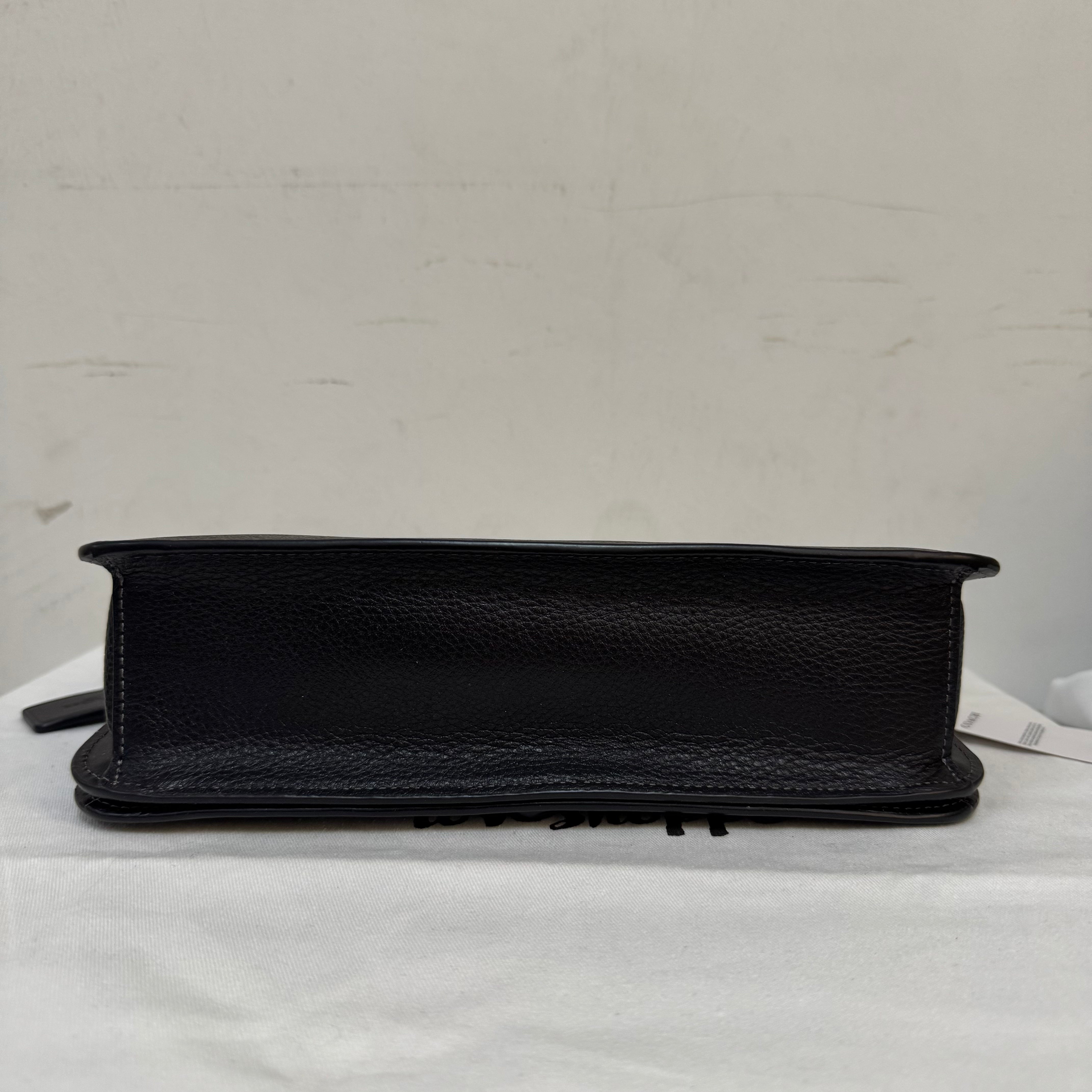 [AUCTION][READY STOCK MY] COACH Morgan Shoulder Bag Sig Canvas With Rivets in Brown Black Multi (CE563)
