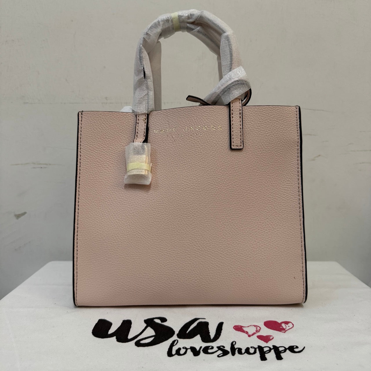 [CLEARANCE DEFECT][READY STOCK MY] Marc Jacobs Mini Grind Tote Bag in Peach Whip (M0015685-696)