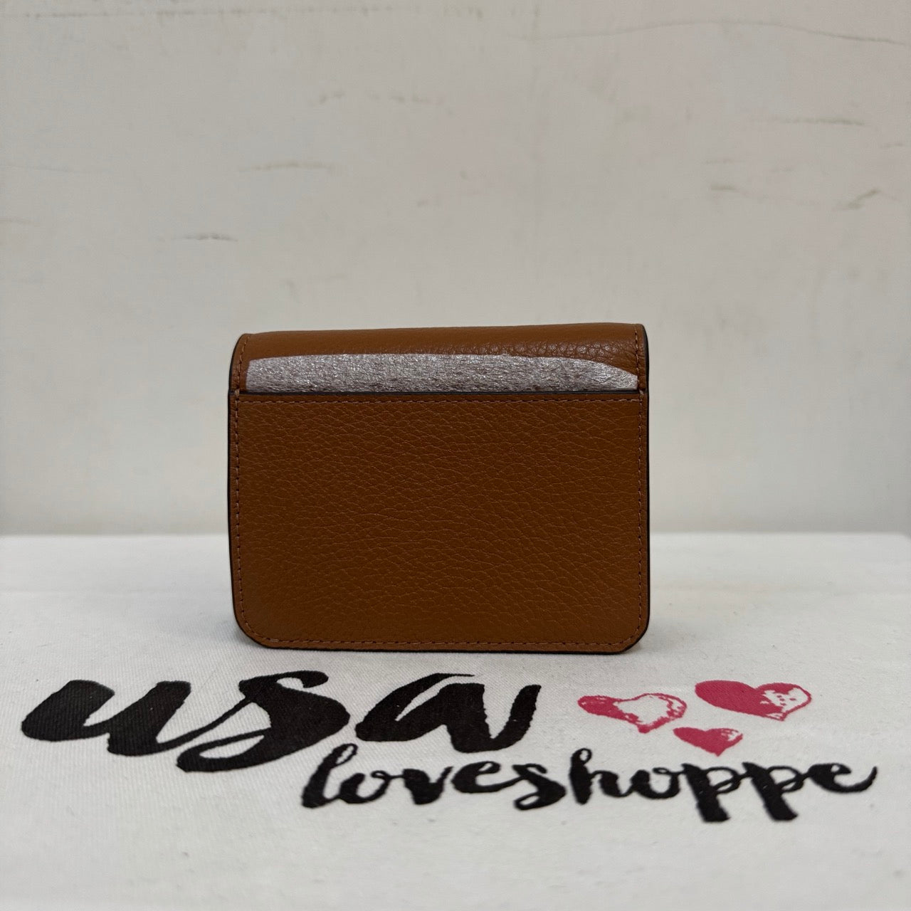 [AUCTION][READY STOCK MY] Kate Spade Lena Small Bifold Wallet in Warm Gingerbread (KH788)