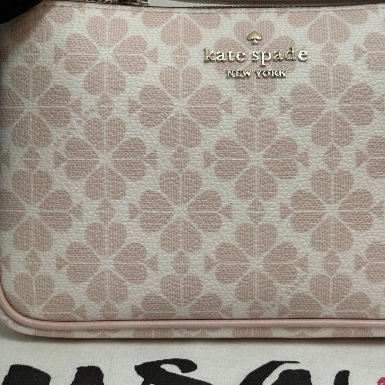 [AUCTION][READY STOCK MY] Kate Spade Spade Flower Convertible Wristlet in Rose Smoke Multi (KI378)