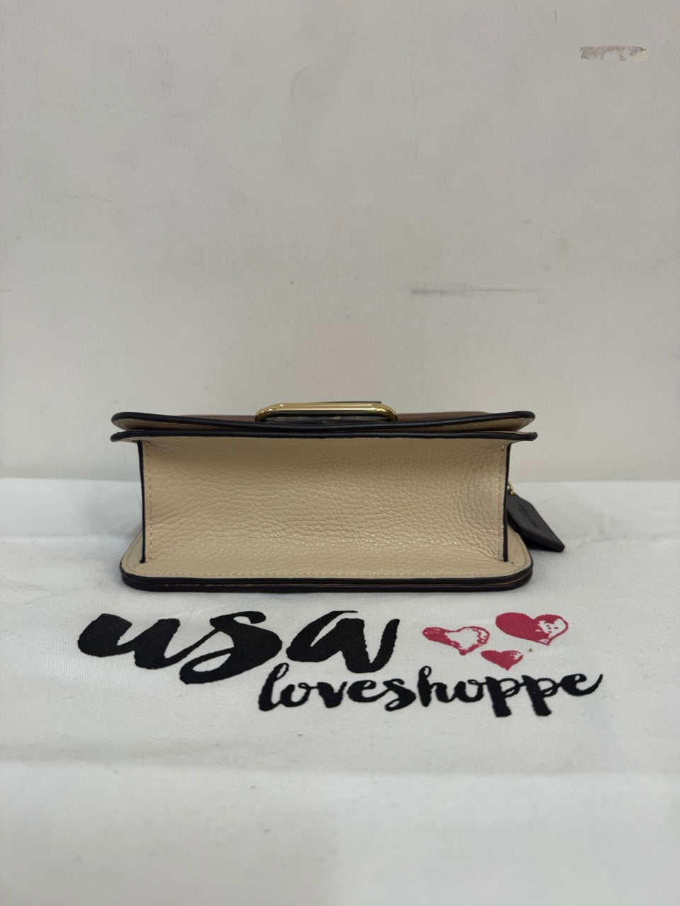 [AUCTION][READY STOCK MY] COACH Morgan Square Crossbody In Colorblock Signature Canvas in Khaki Multi (CL462)