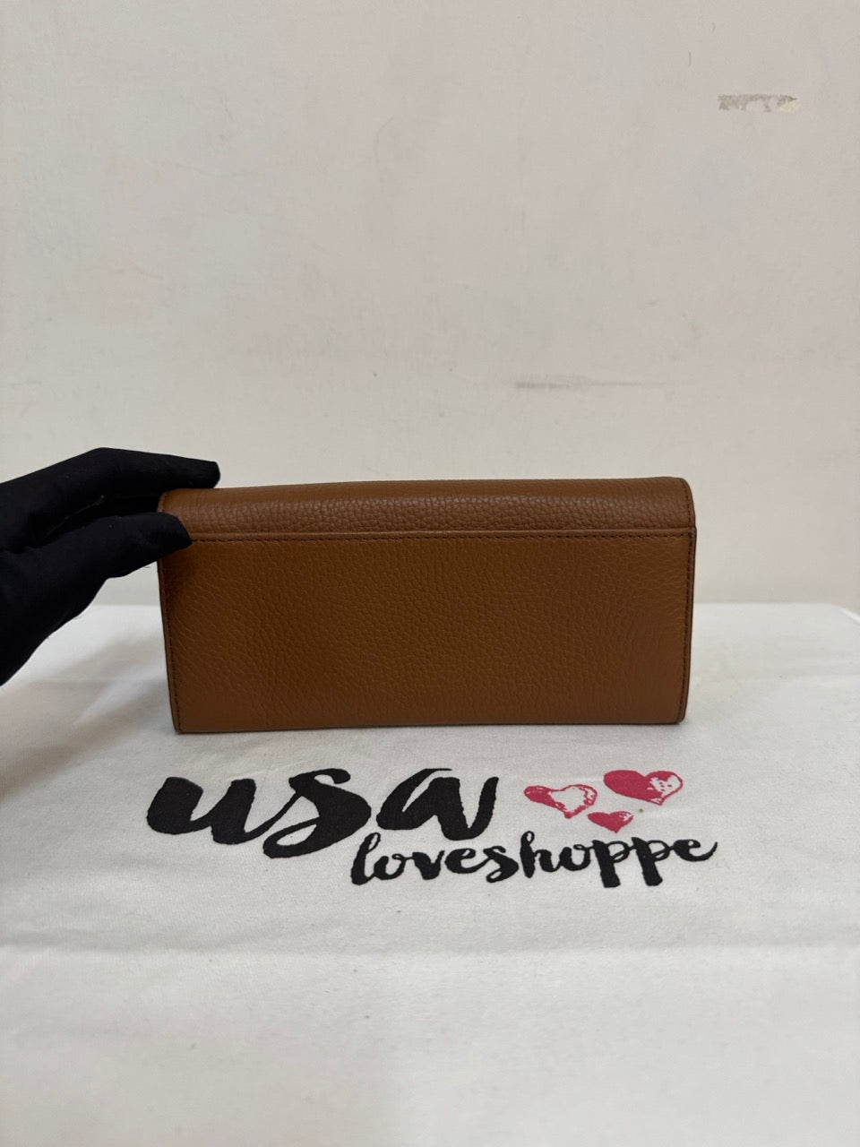 [AUCTION][READY STOCK MY] Michael Kors Fulton Flap Continental in Luggage (35F0GFTE1L)