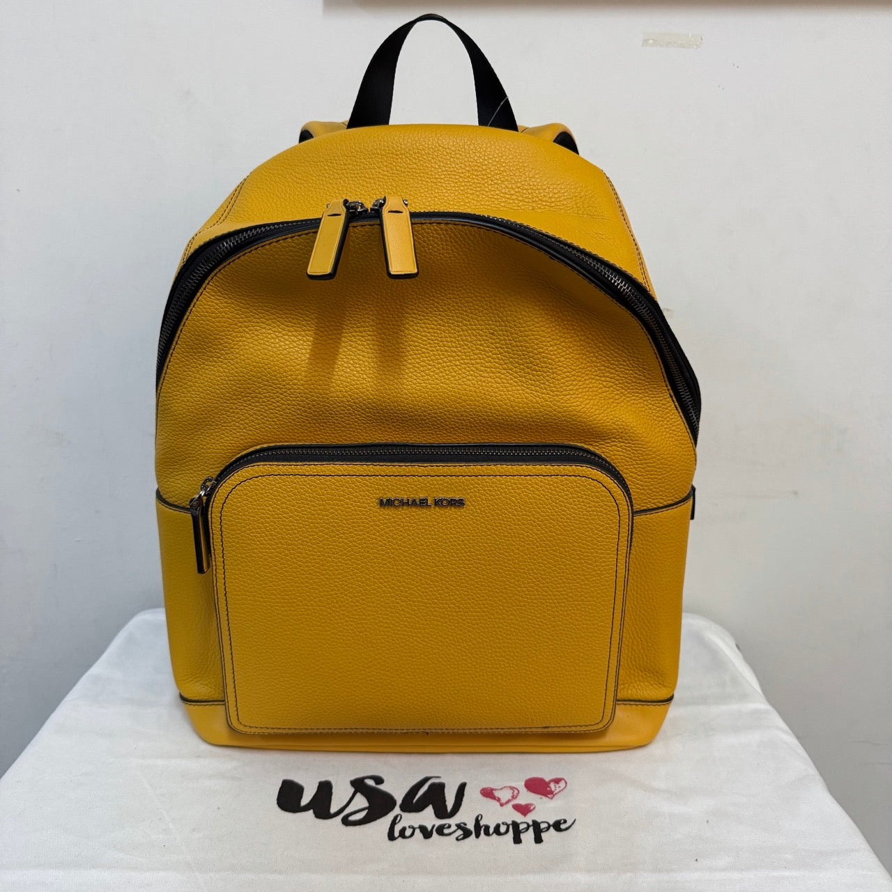 [AUCTION][READY STOCK MY] Michael Kors Cooper Commuter Backpack in Golden Rod (37S4LPCB8L)