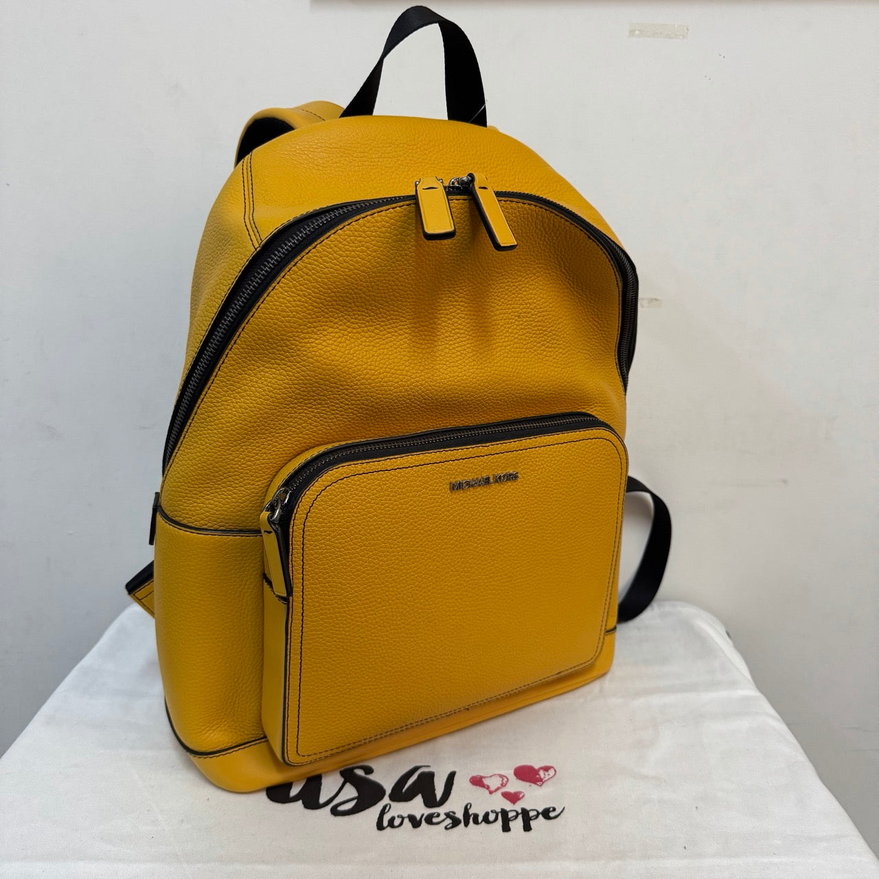 [AUCTION][READY STOCK MY] Michael Kors Cooper Commuter Backpack in Golden Rod (37S4LPCB8L)