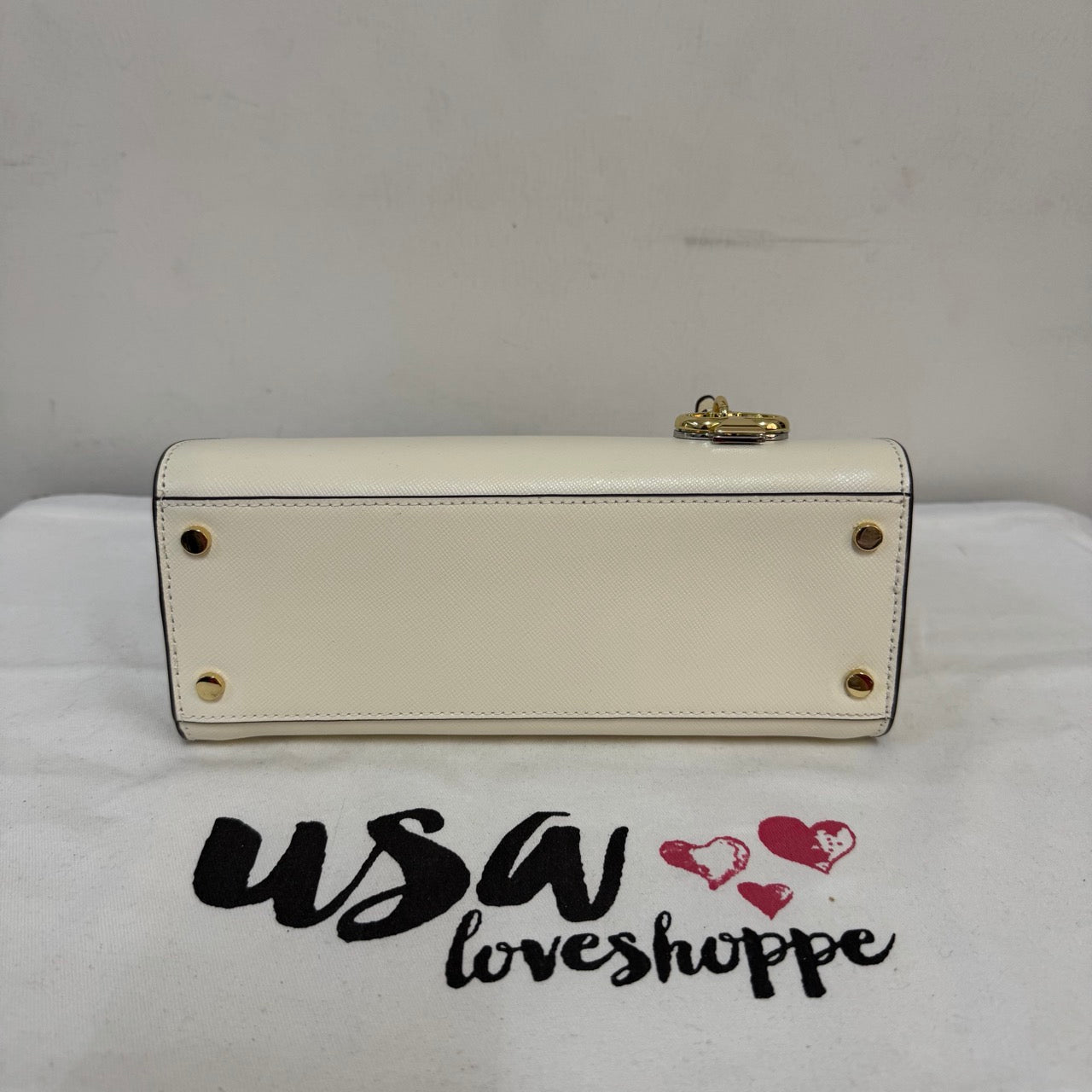 [AUCTION][READY STOCK MY] Kate Spade Madison Small Top Handle Satchel in Meringue (KK283)