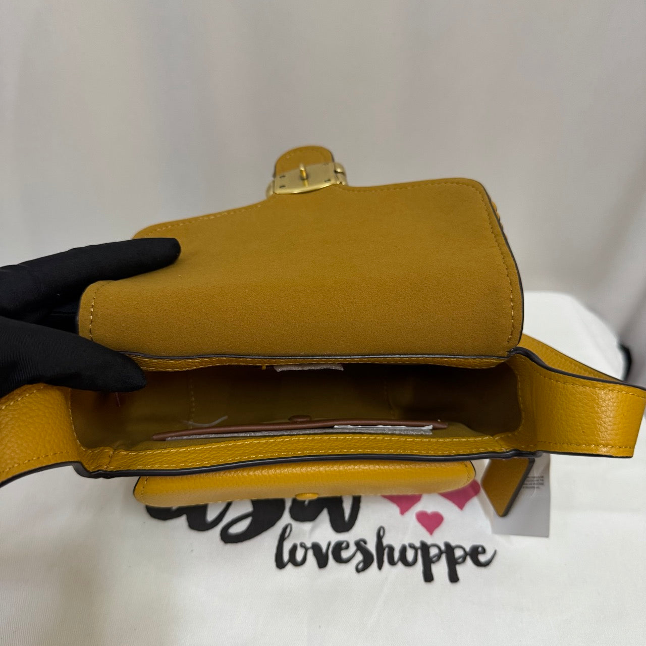 [AUCTION][READY STOCK MY] COACH Tabby Messenger 19 With Braid in Buttercup (CJ837)