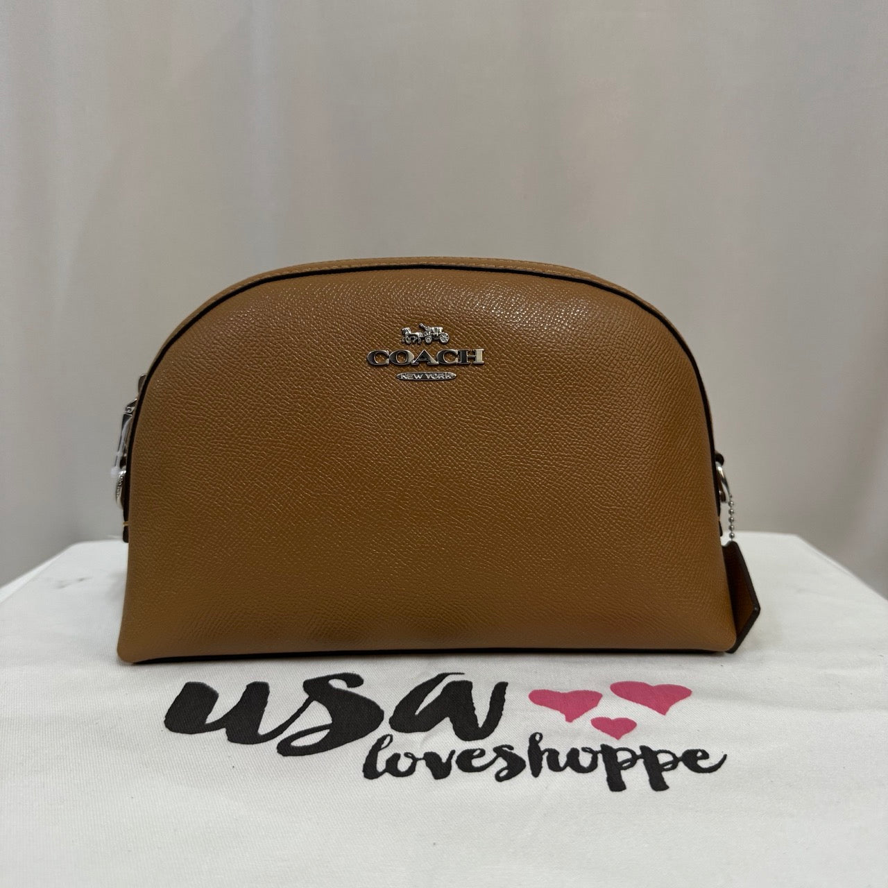 [AUCTION][READY STOCK MY] COACH Madi Crossbody in Light Saddle (CR348)
