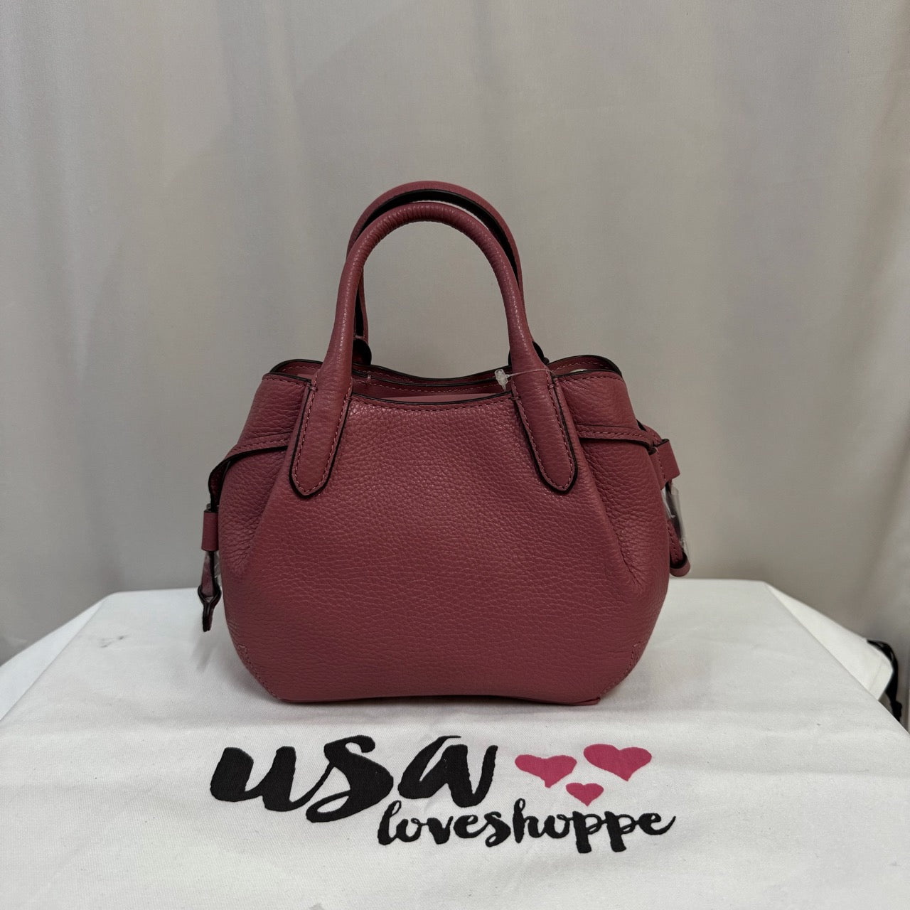 [AUCTION][READY STOCK MY] Kate Spade Dumpling Small Satchel Bag in Pomegranate (K8135)