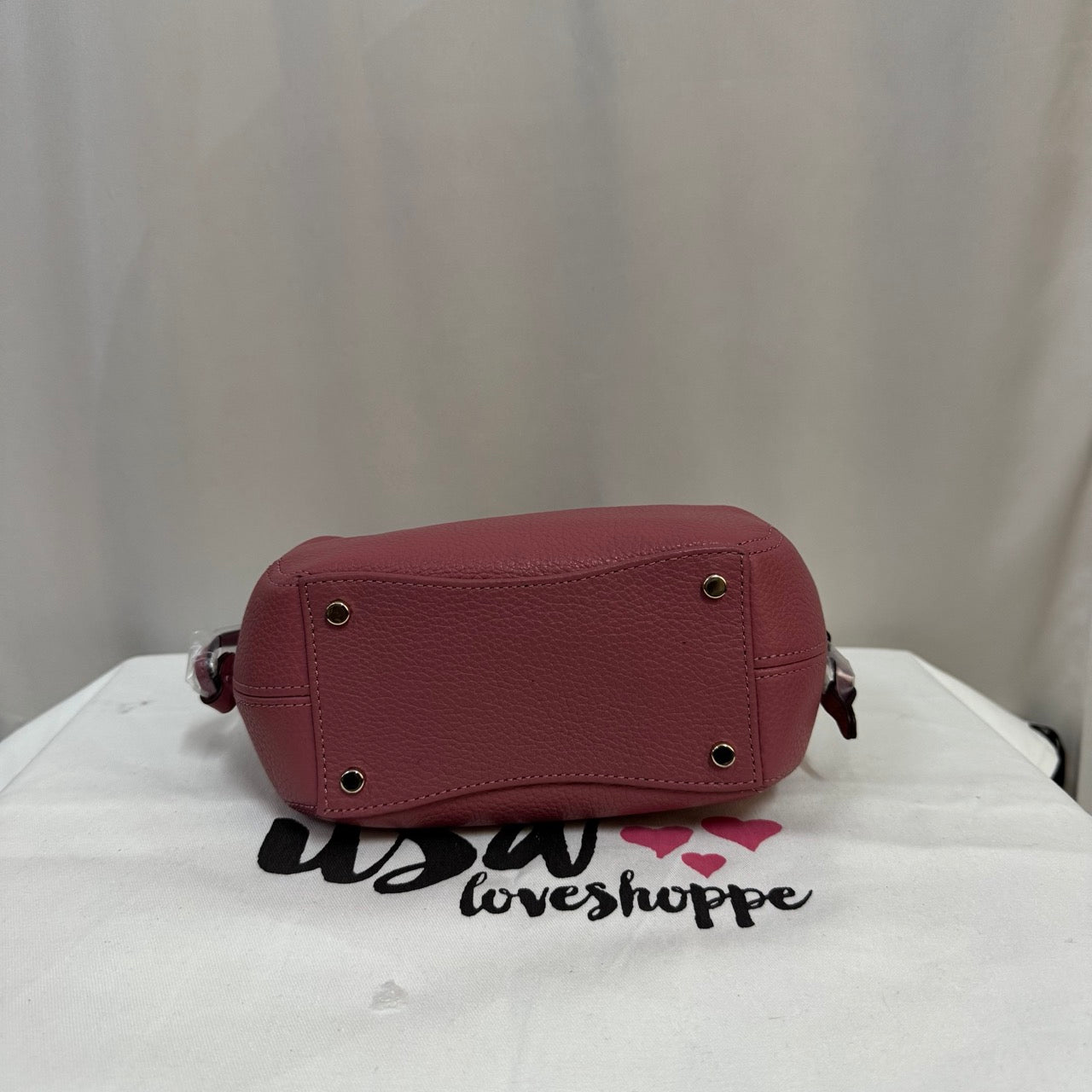 [AUCTION][READY STOCK MY] Kate Spade Dumpling Small Satchel Bag in Pomegranate (K8135)