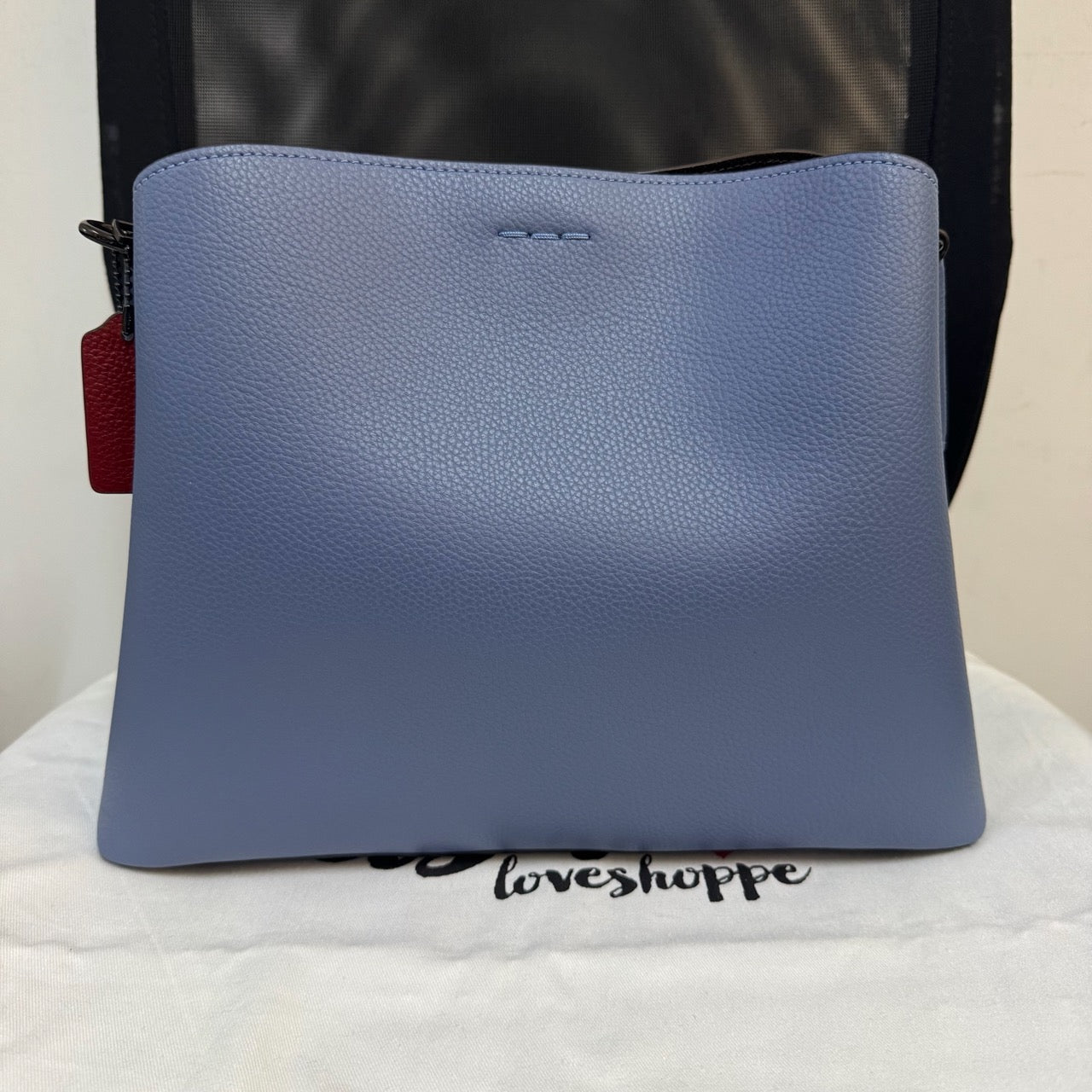 [AUCTION][READY STOCK MY] COACH Willow Shoulder Bag In Colorblock in Washed Chambray Multi (C2590)