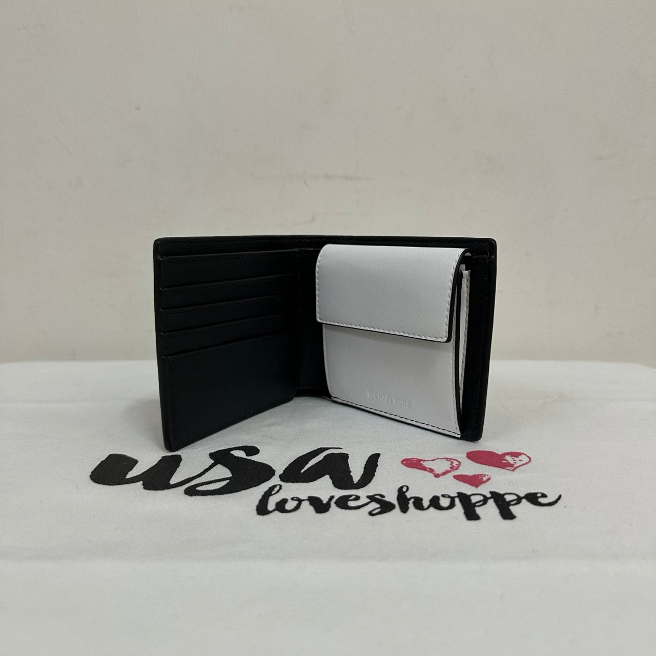 [AUCTION][READY STOCK MY] Michael Kors Cooper Billfold With Coin Packet in Black (36R5LCO13U)