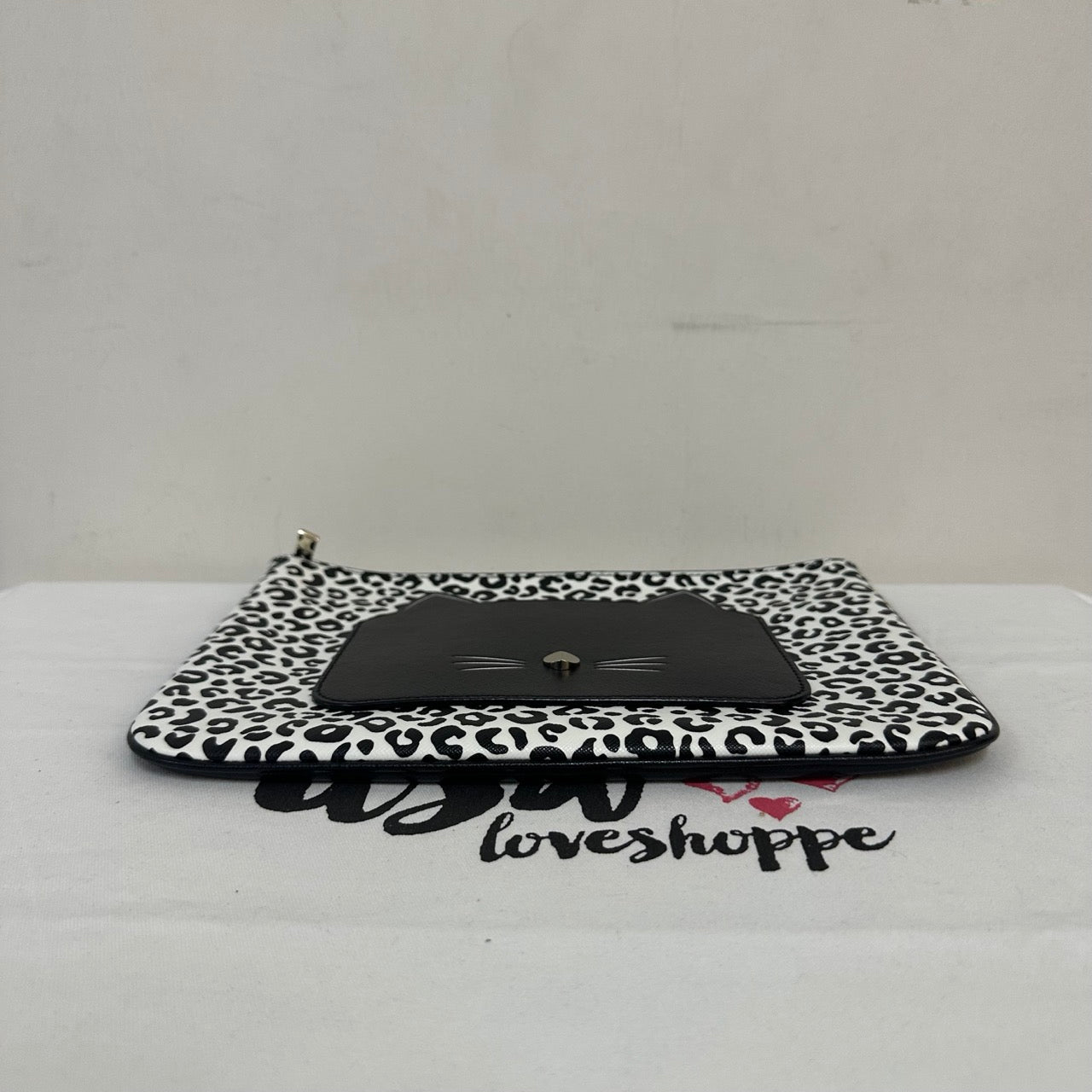 [AUCTION][READY STOCK MY] Kate Spade Meow Large Zip Pouch in Multi (WLR00592)