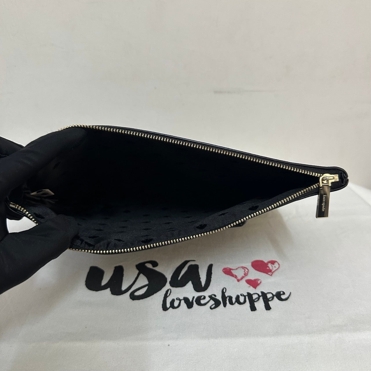 [AUCTION][READY STOCK MY] Kate Spade Meow Large Zip Pouch in Multi (WLR00592)