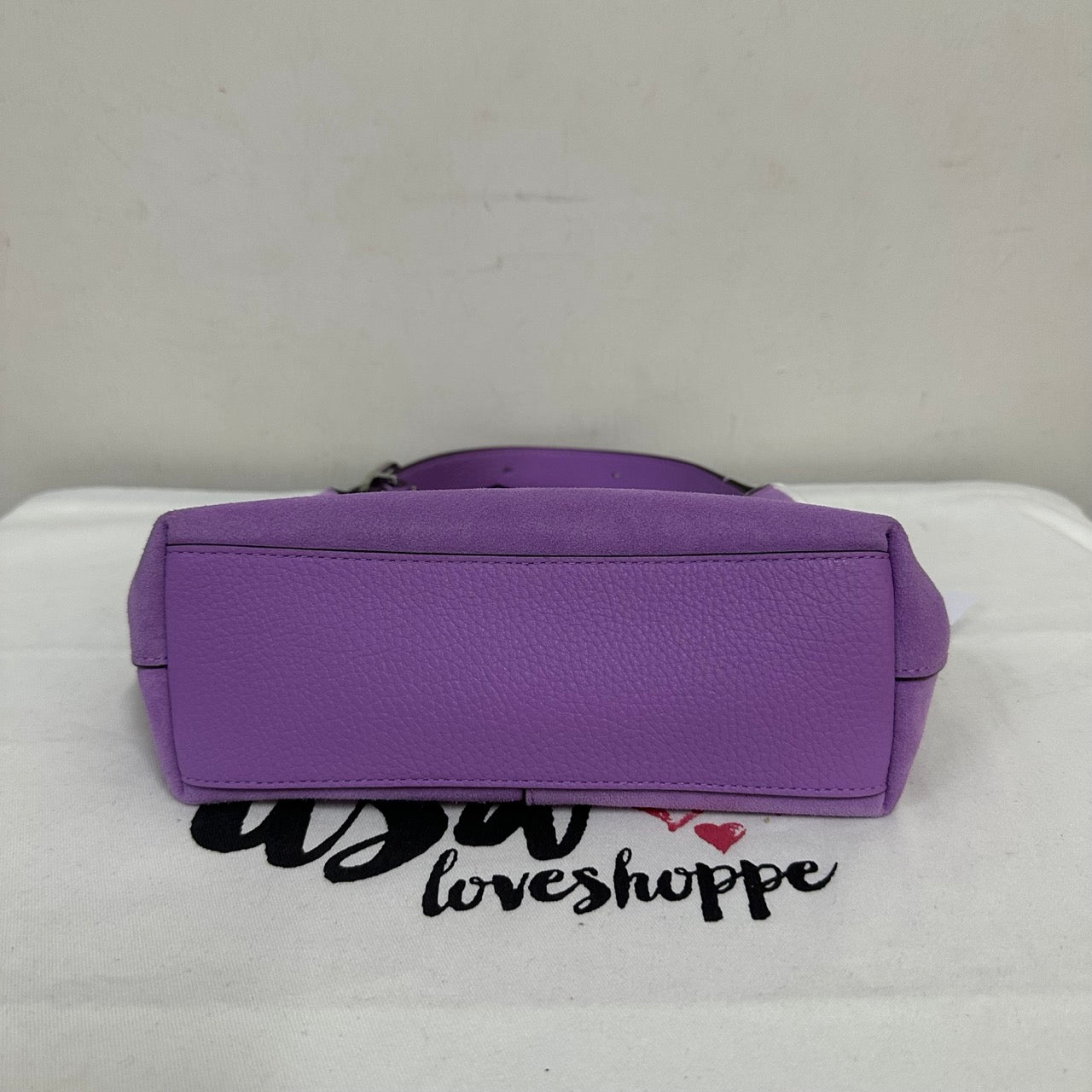 [AUCTION][READY STOCK MY] Kate Spade 454 Suede Mini Crossbody in Wisteria (KN427)