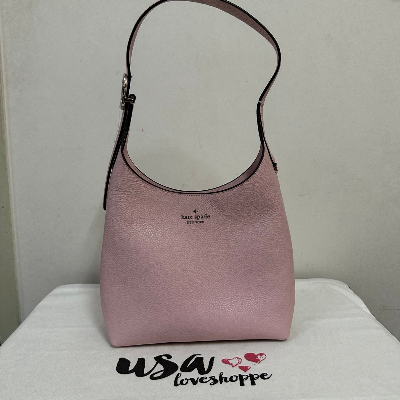 [AUCTION][READY STOCK MY] Kate Spade 454 Small Shoulder Bag in Tutu Pink (KM471)