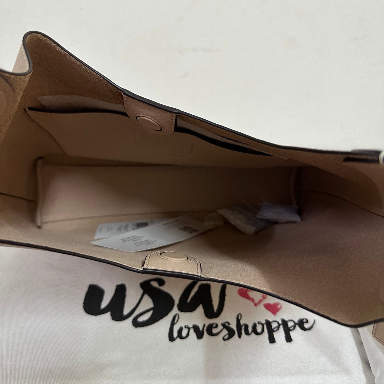 [AUCTION][READY STOCK MY] COACH Brooklyn Shoulder Bag 28 in Cream (CU068)