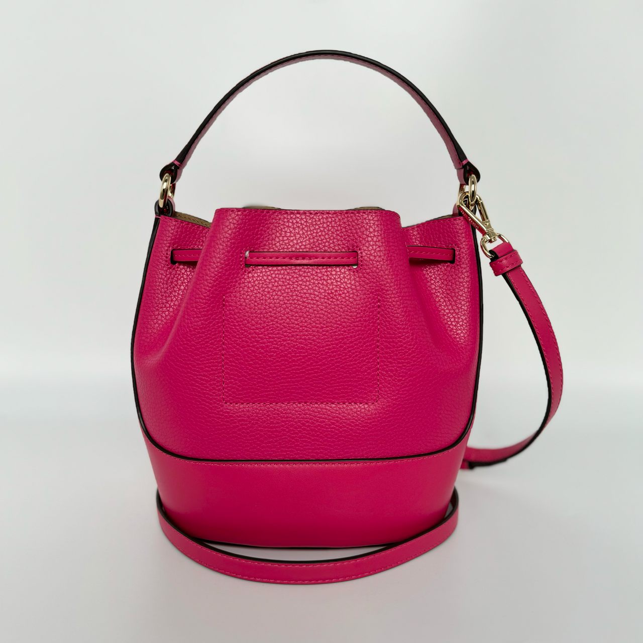 Michael Kors Reed Medium Logo Bucket Bag in Electric Pink (35S3G6RM8T)