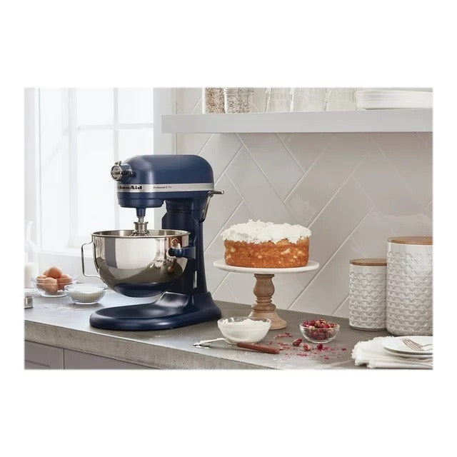 ULS SEA (READY STOCK) CLEARANCE KitchenAid Pro 5 Plus Series 5qt Bowl Lift Stand Mixer in Ink Blue (KV25G0XIB)
