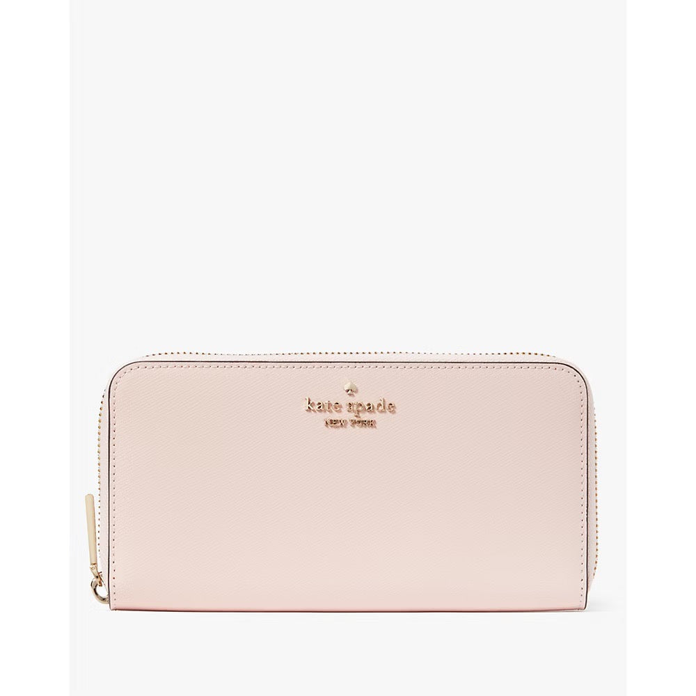 KS Madison Large Continental Wallet in Conch Pink (KC578)