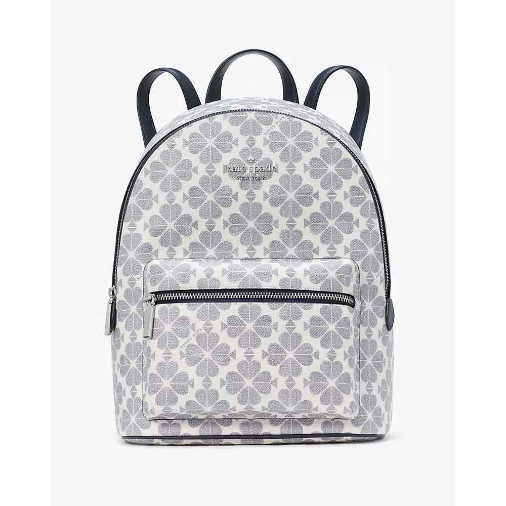 Kate Spade Signature Spade Flower Backpack in Navy Multi (KG482)