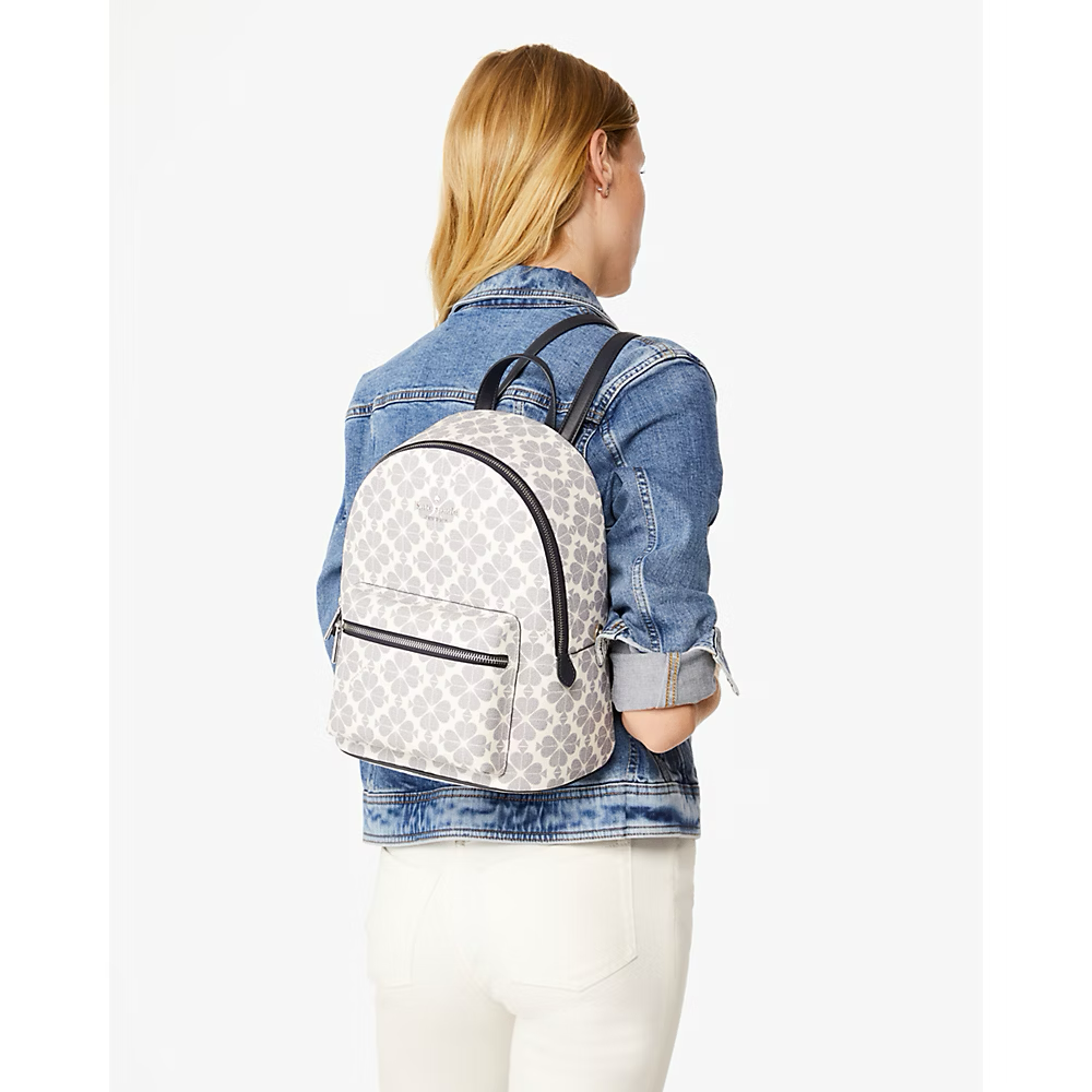 Kate Spade Signature Spade Flower Backpack in Navy Multi (KG482)