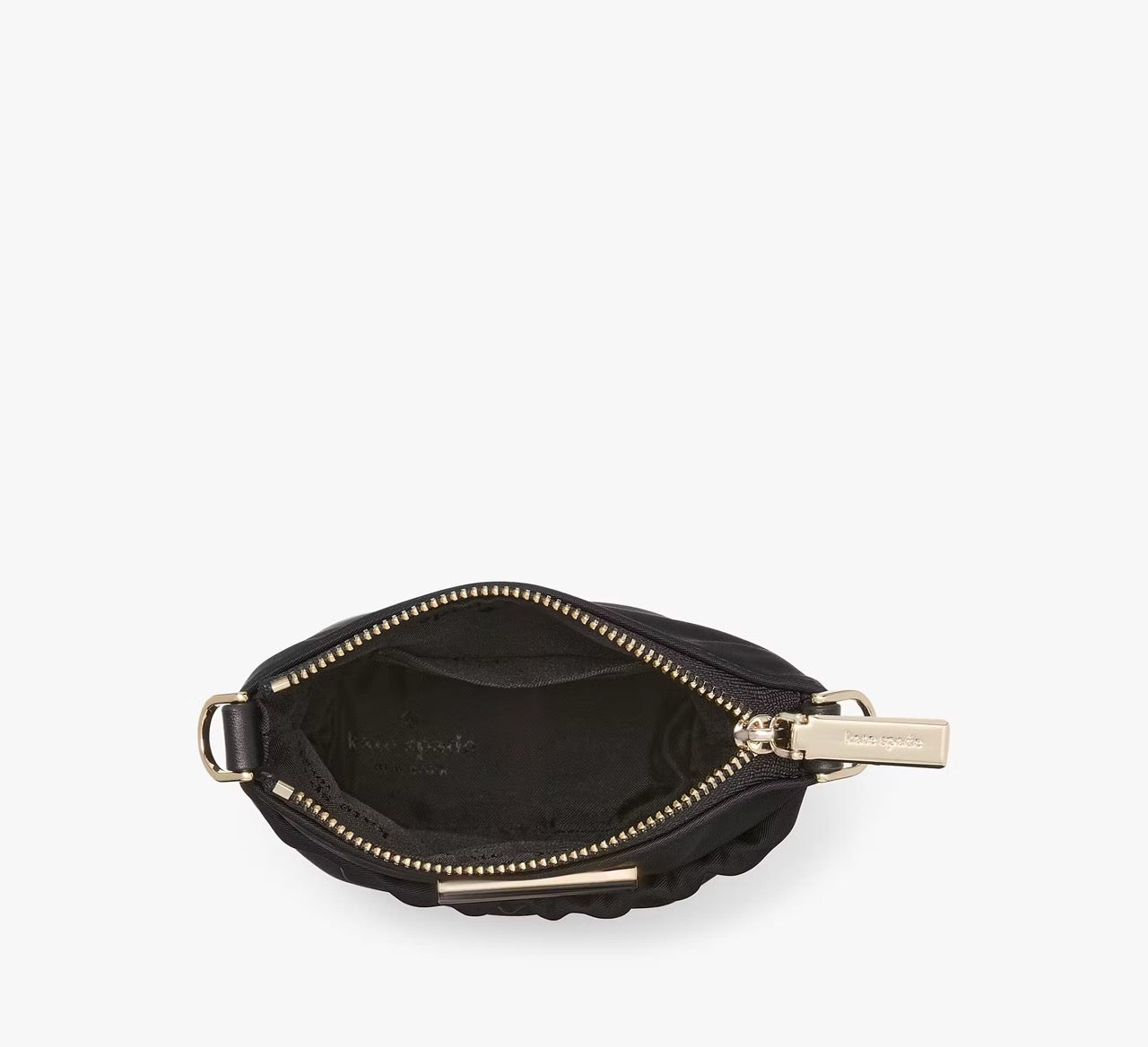 [READY STOCK MY] Kate Spade Carter Nylon Phone Crossbody in Black (KL876)
